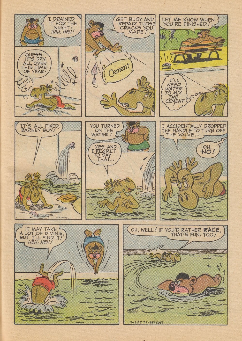 Read online Tom & Jerry Picnic Time comic -  Issue # TPB - 68
