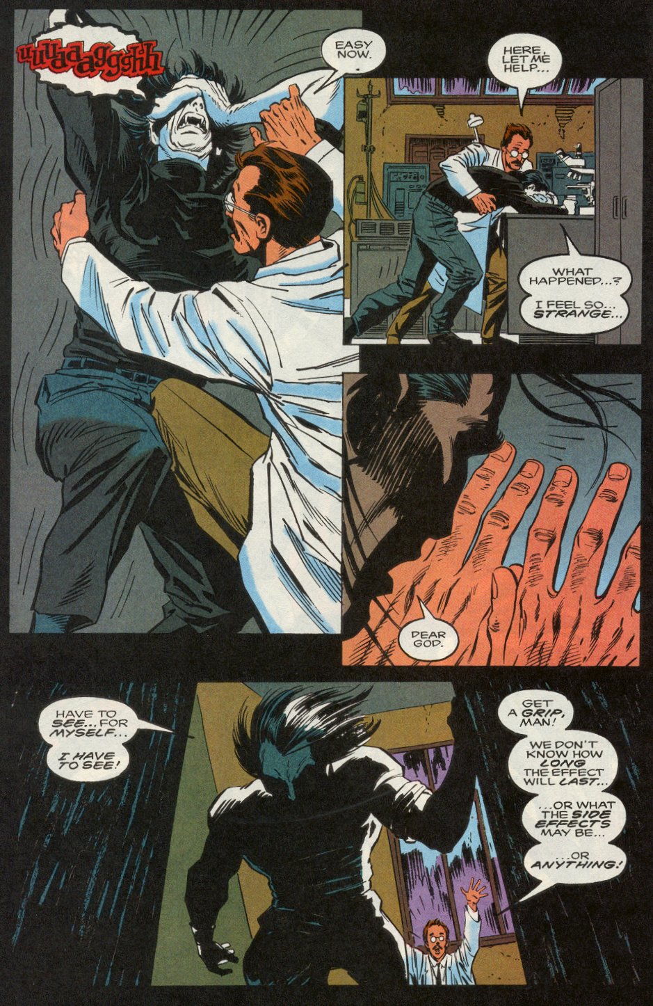 Read online Morbius: The Living Vampire (1992) comic -  Issue #5 - 5
