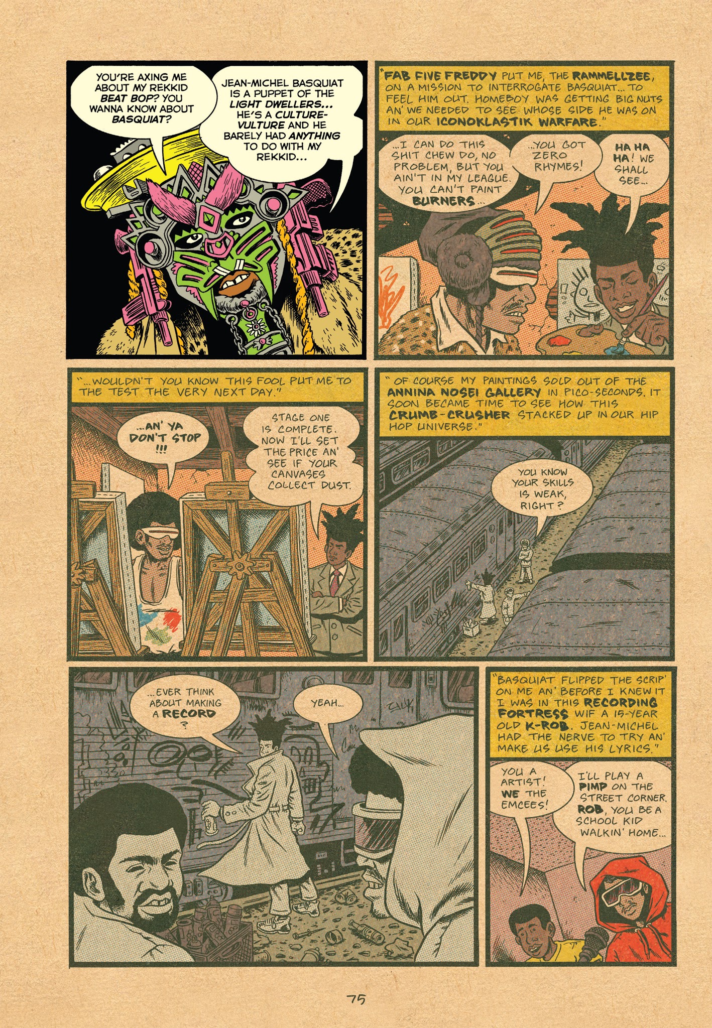 Read online Hip Hop Family Tree (2013) comic -  Issue # TPB 2 - 76