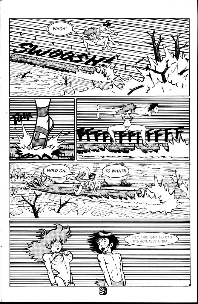 Read online Amazon Gazonga: Bad Girls Of The Jungle comic -  Issue # Full - 37