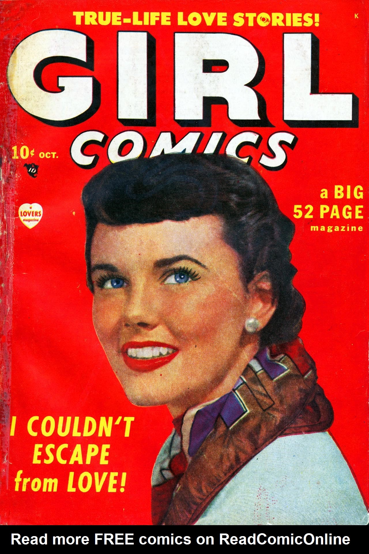 Read online Girl Comics (1949) comic -  Issue #1 - 1