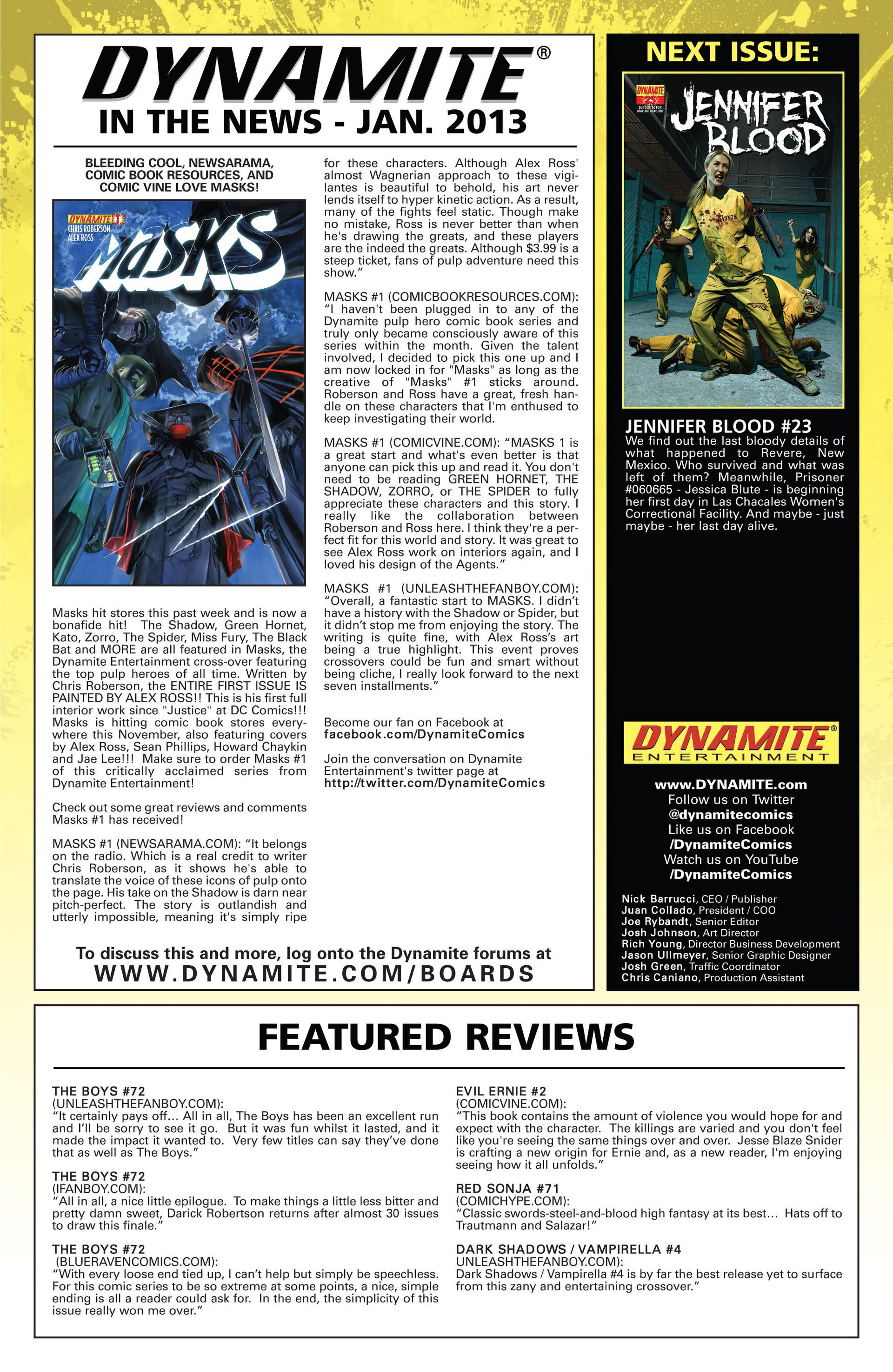 Read online Jennifer Blood comic -  Issue #22 - 21