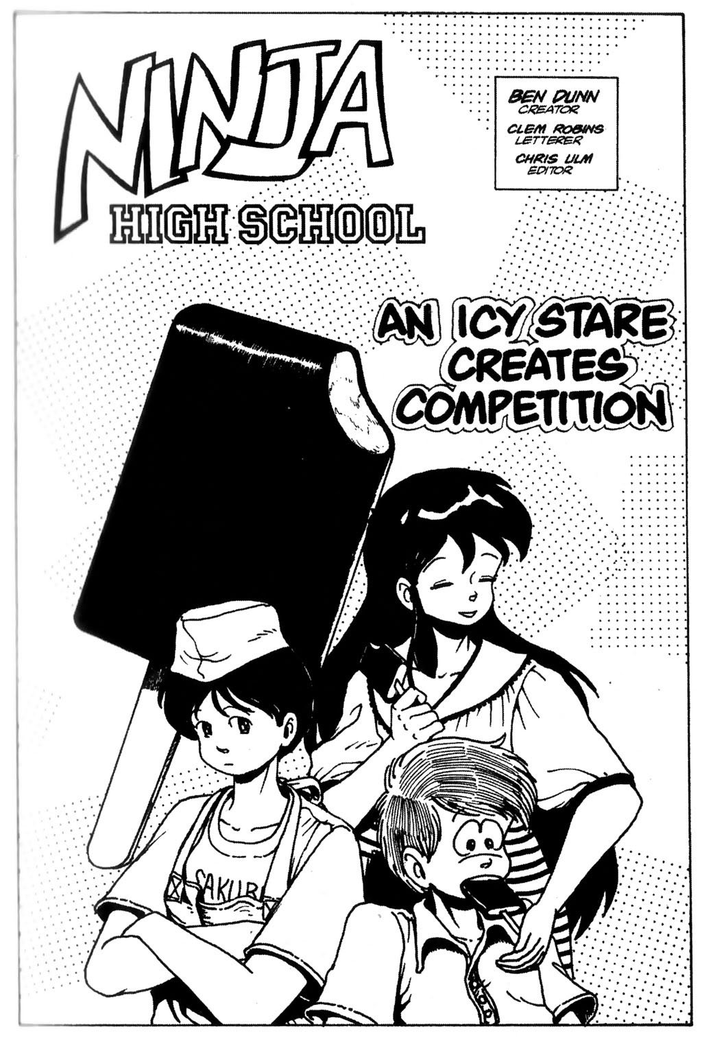 Read online Ninja High School (1986) comic -  Issue #13 - 2