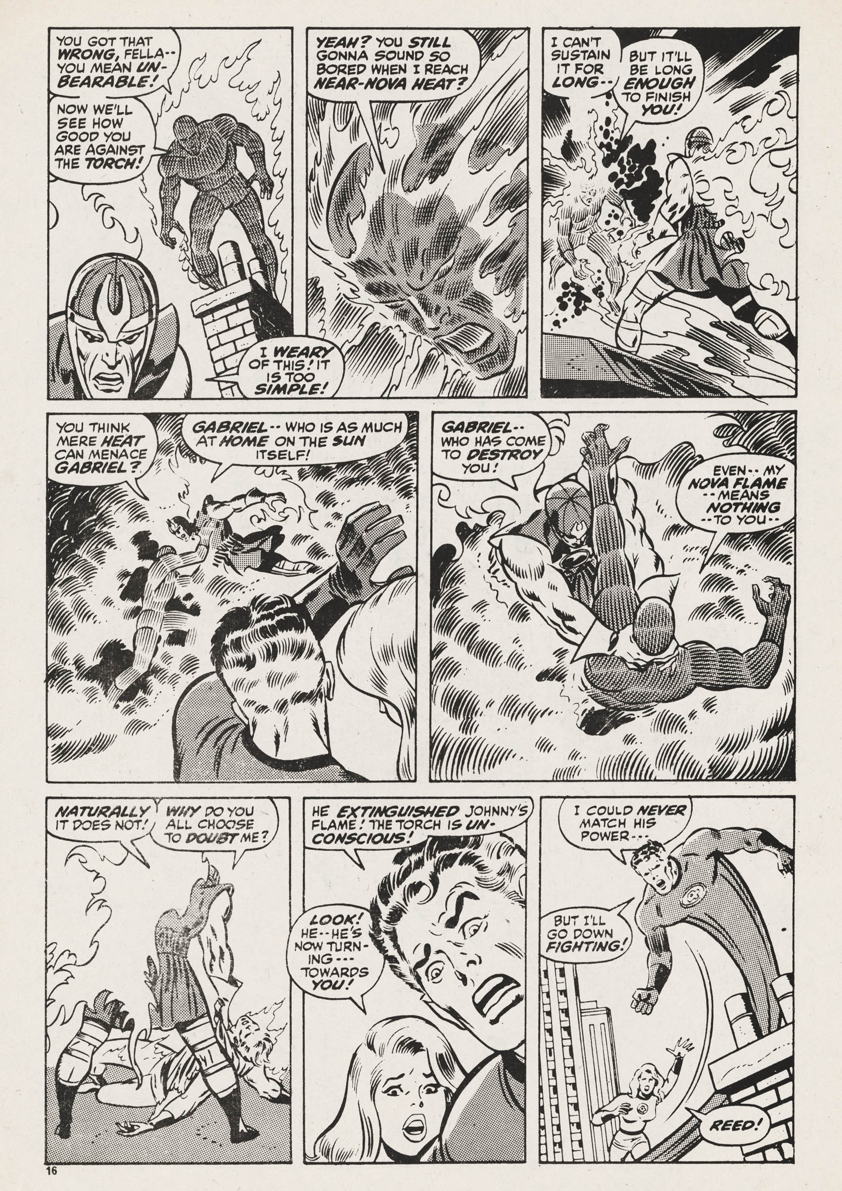 Read online Captain Britain (1976) comic -  Issue #25 - 16
