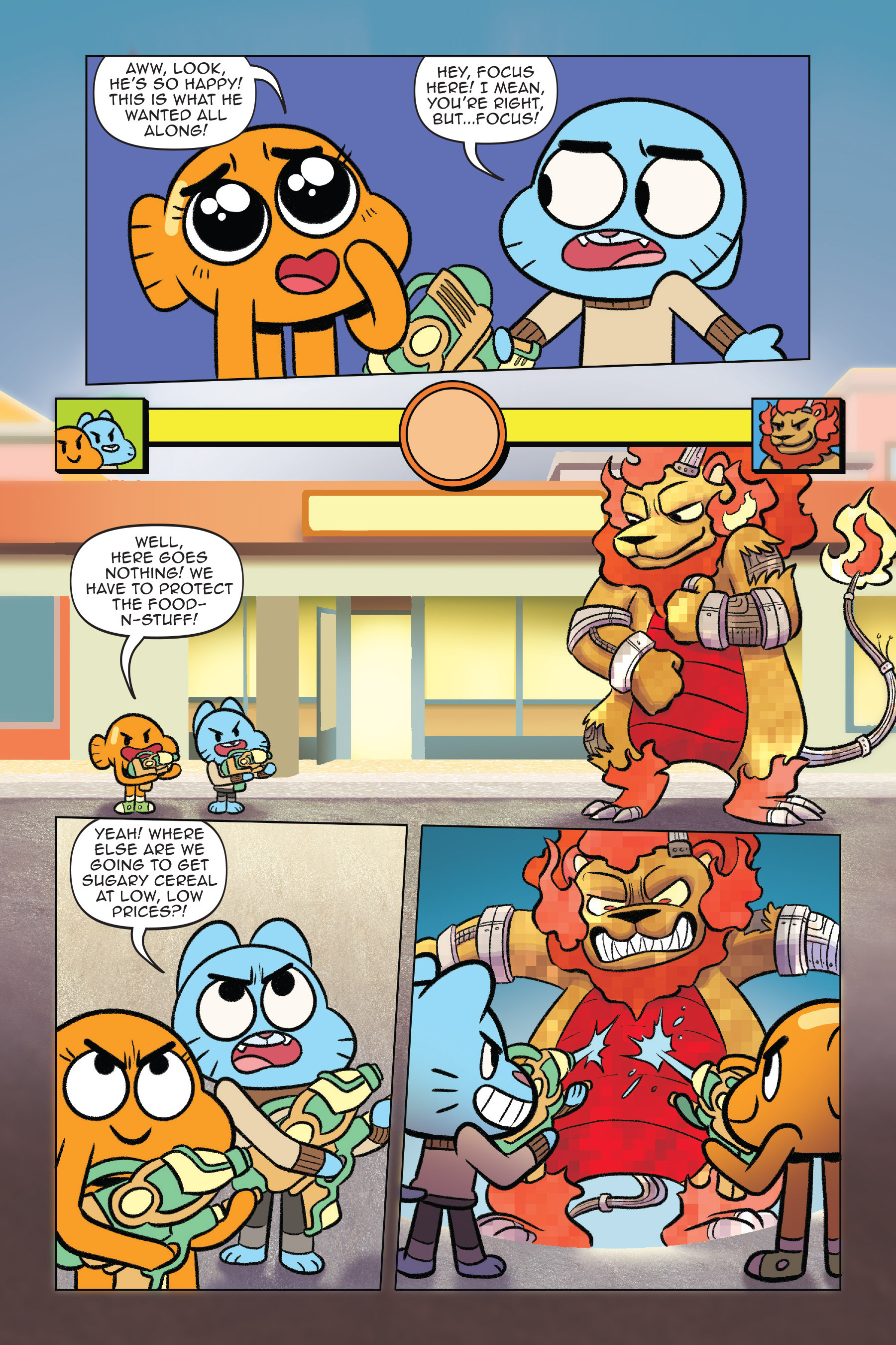 Read online The Amazing World of Gumball: Cheat Code comic -  Issue # Full - 86