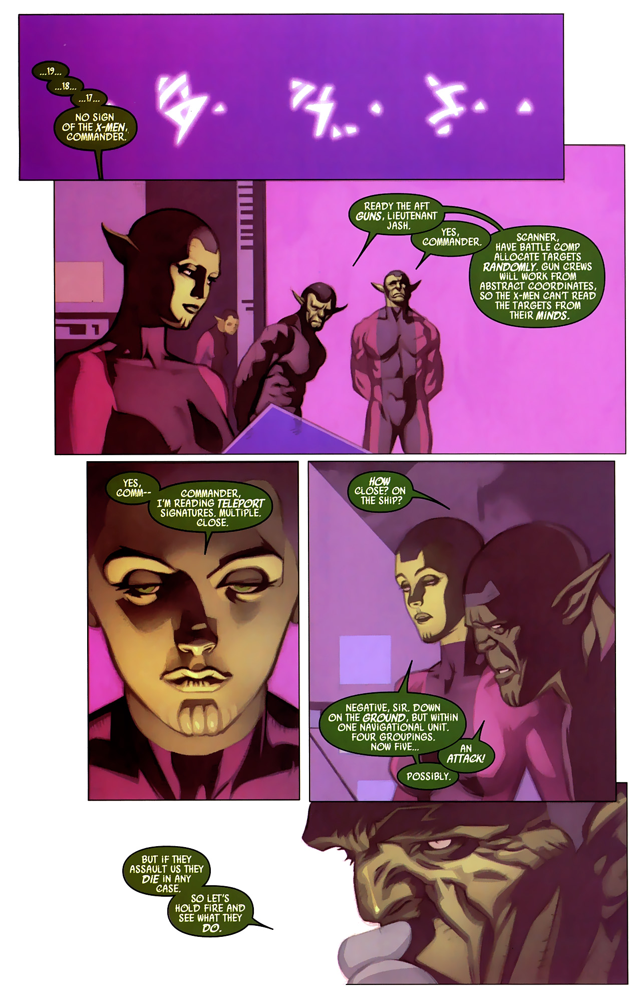 Read online Secret Invasion: X-Men comic -  Issue #4 - 9