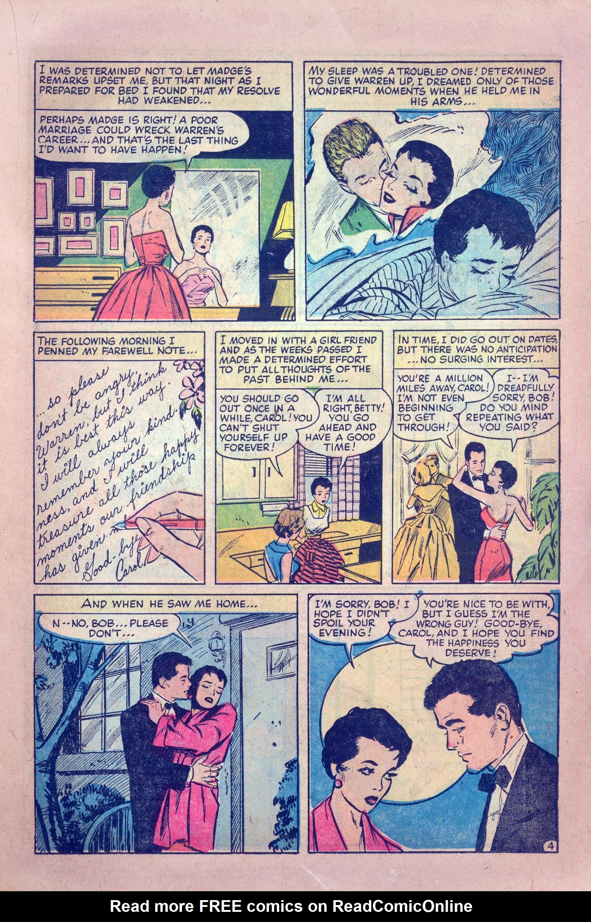 Read online Secret Story Romances comic -  Issue #19 - 23
