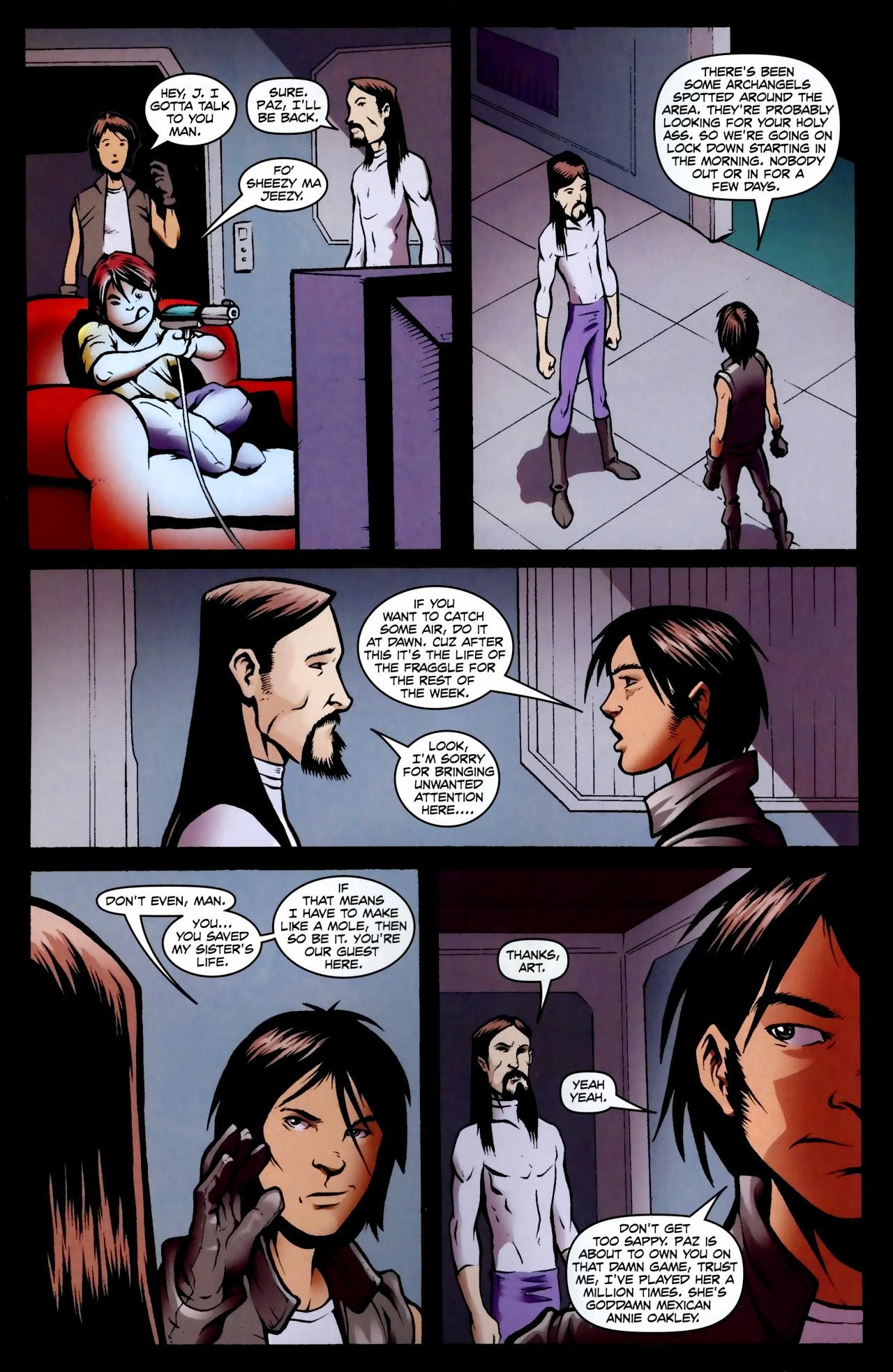 Read online Loaded Bible comic -  Issue #3 - 12