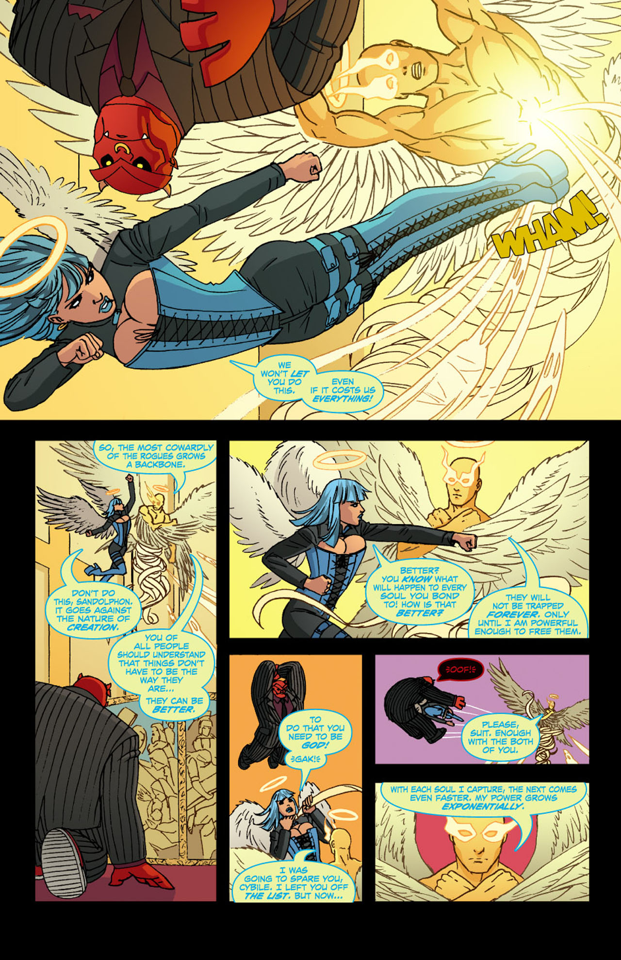 Read online Mercy Sparx (2008) comic -  Issue #4 - 14