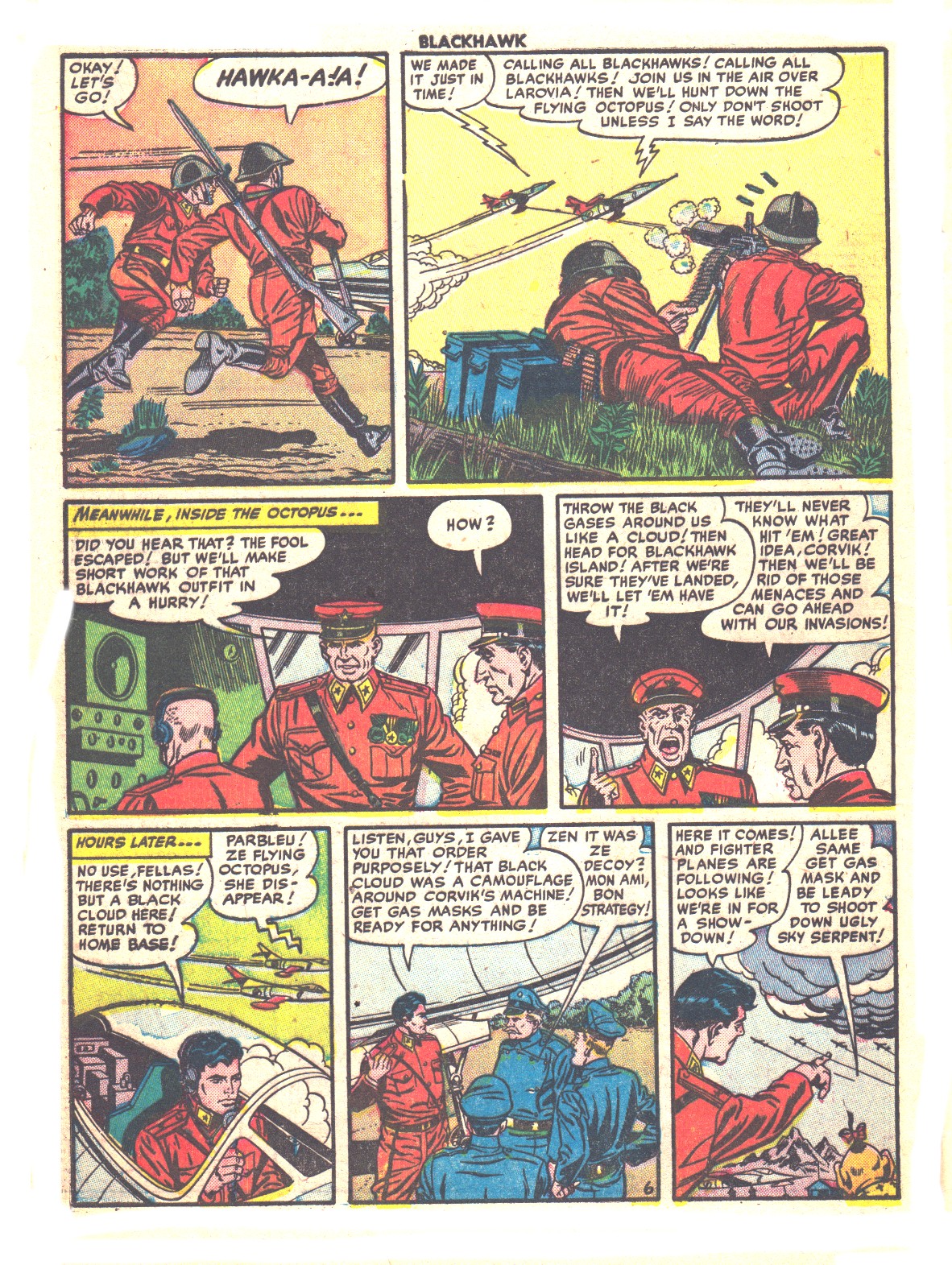 Read online Blackhawk (1957) comic -  Issue #50 - 32