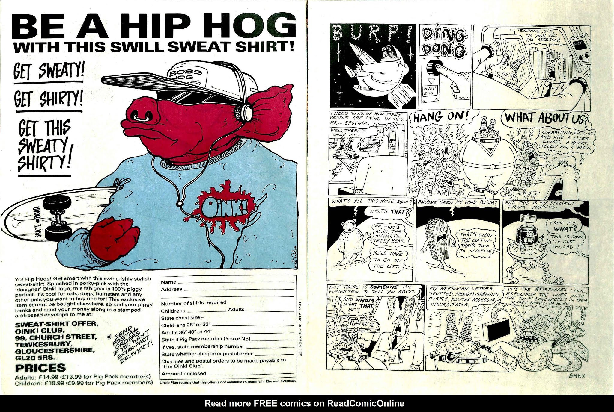 Read online Oink! comic -  Issue #52 - 5
