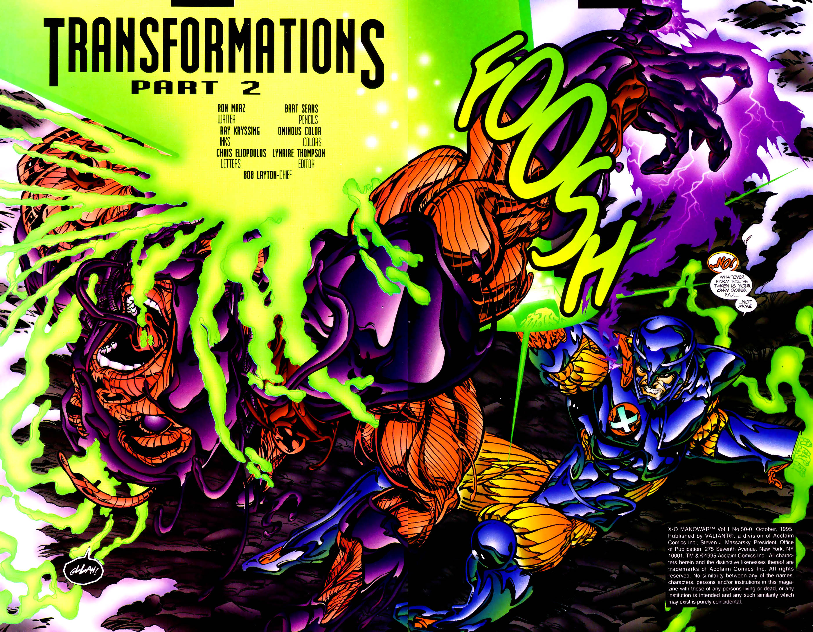 Read online X-O Manowar (1992) comic -  Issue #50 - O - 3
