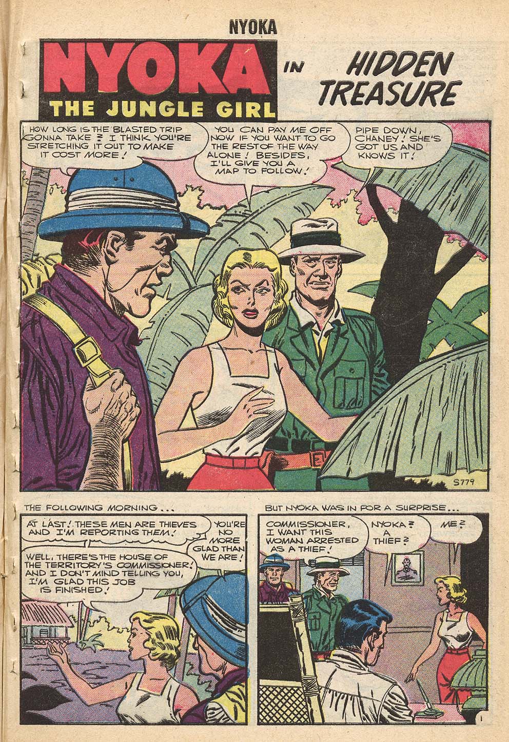 Read online Nyoka the Jungle Girl (1955) comic -  Issue #18 - 9