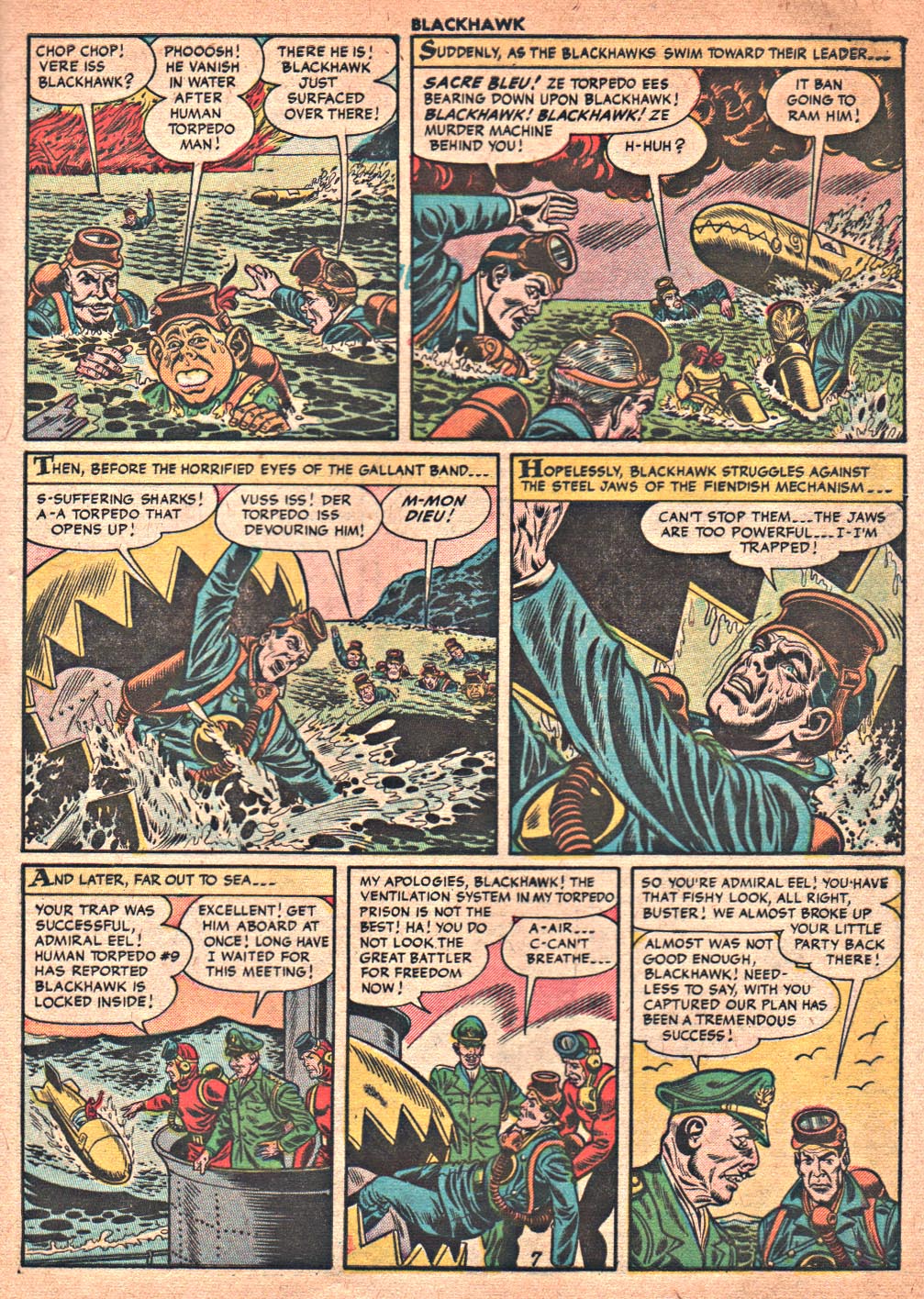 Read online Blackhawk (1957) comic -  Issue #86 - 9