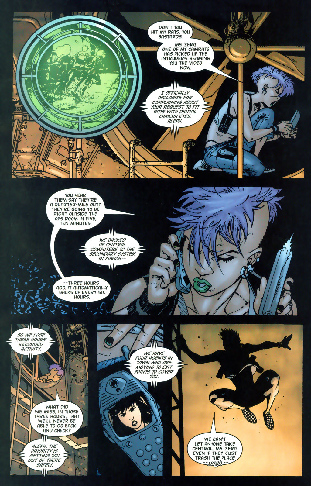 Read online Global Frequency comic -  Issue #11 - 12