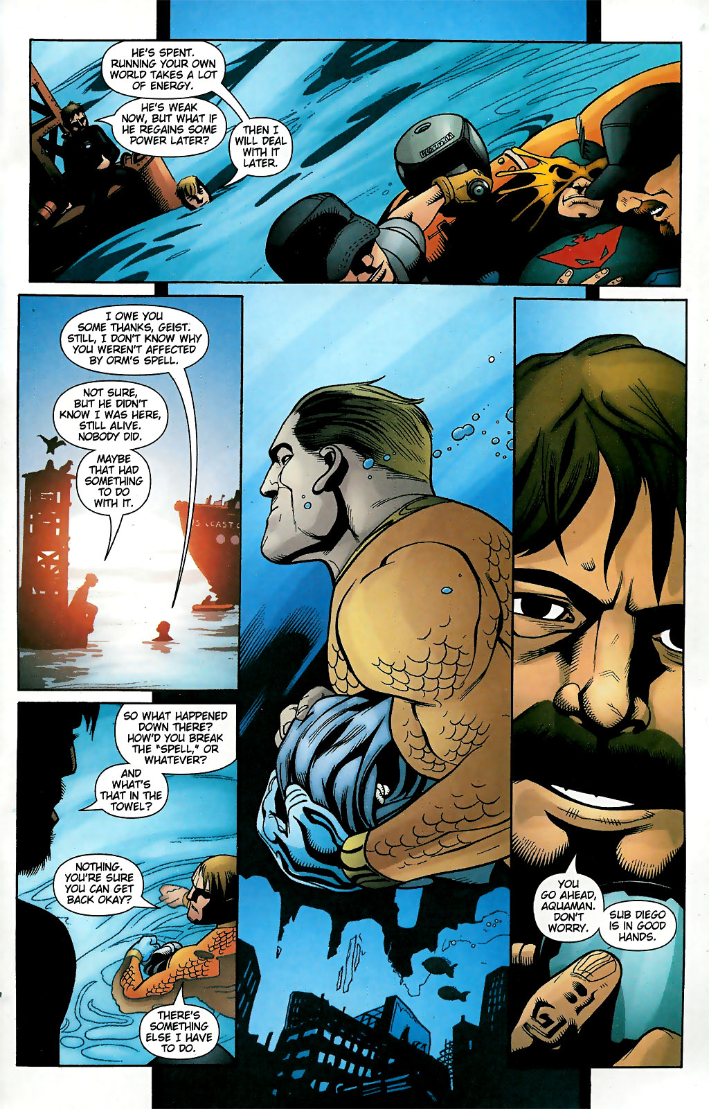 Read online Aquaman (2003) comic -  Issue #27 - 22