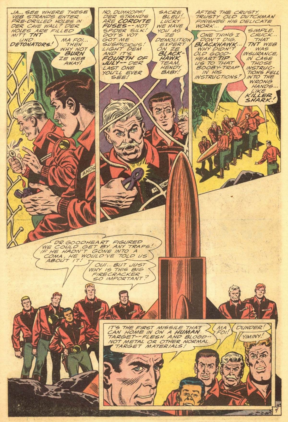 Read online Blackhawk (1957) comic -  Issue #216 - 10