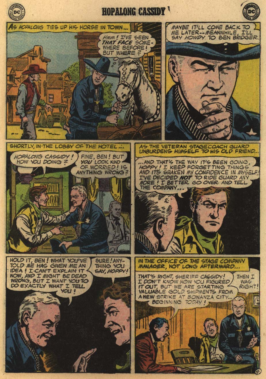 Read online Hopalong Cassidy comic -  Issue #114 - 29