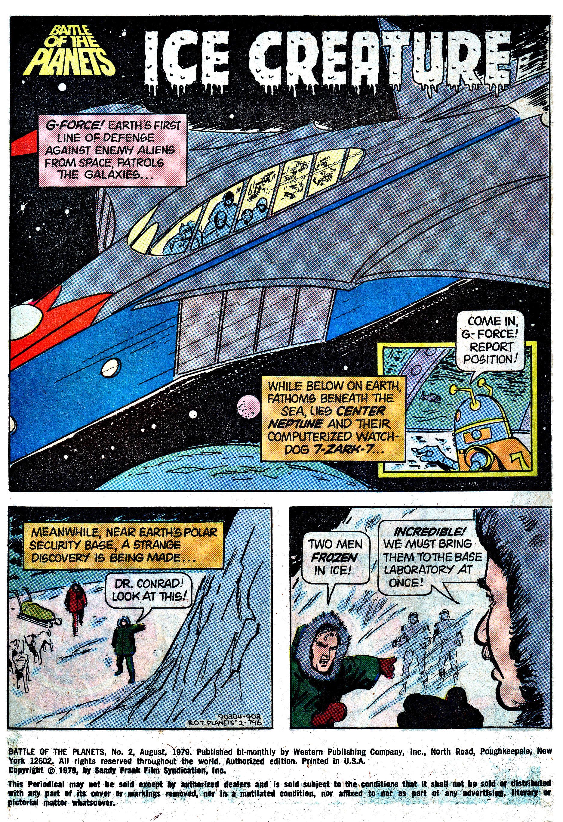 Read online Battle of the Planets (1979) comic -  Issue #2 - 2