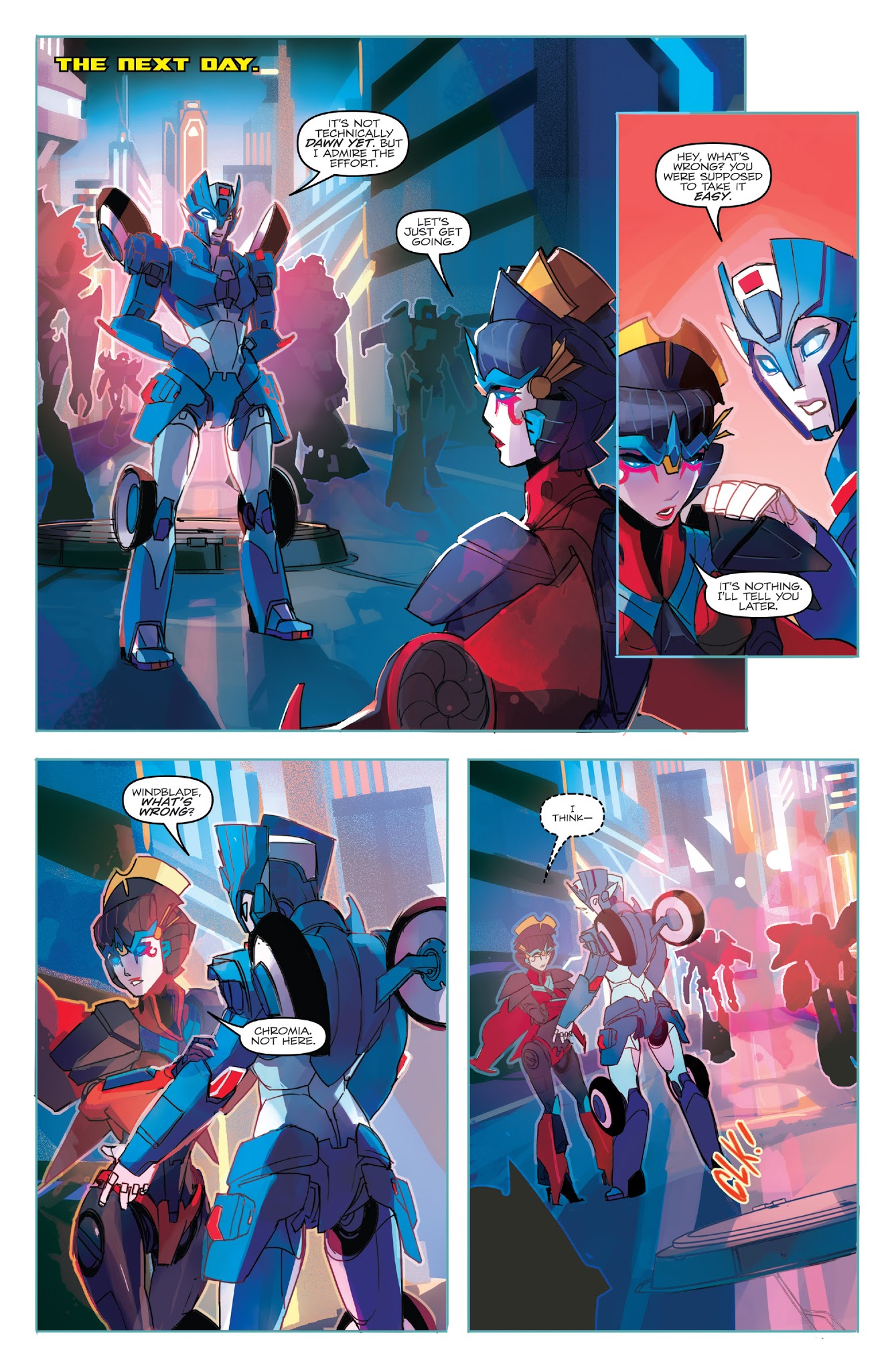 Read online The Transformers: Windblade (2018) comic -  Issue # TPB - 24