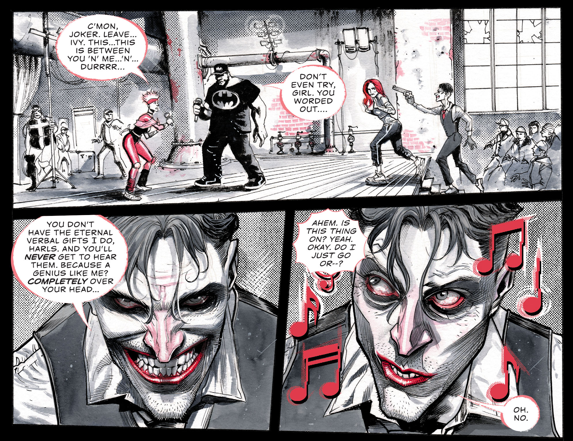Read online Harley Quinn Black   White   Red comic -  Issue #4 - 20