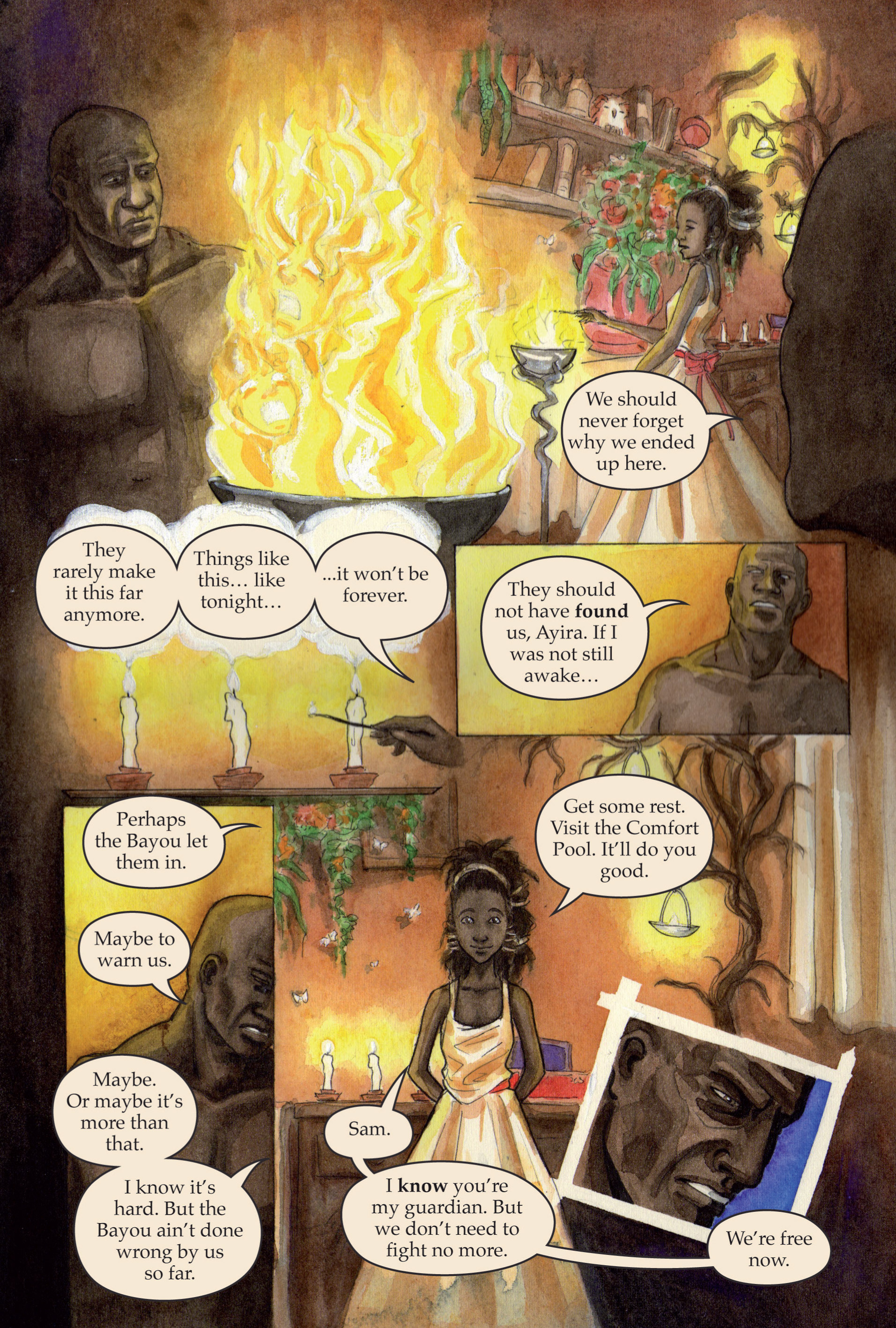 Read online Bayou Arcana comic -  Issue # TPB - 20