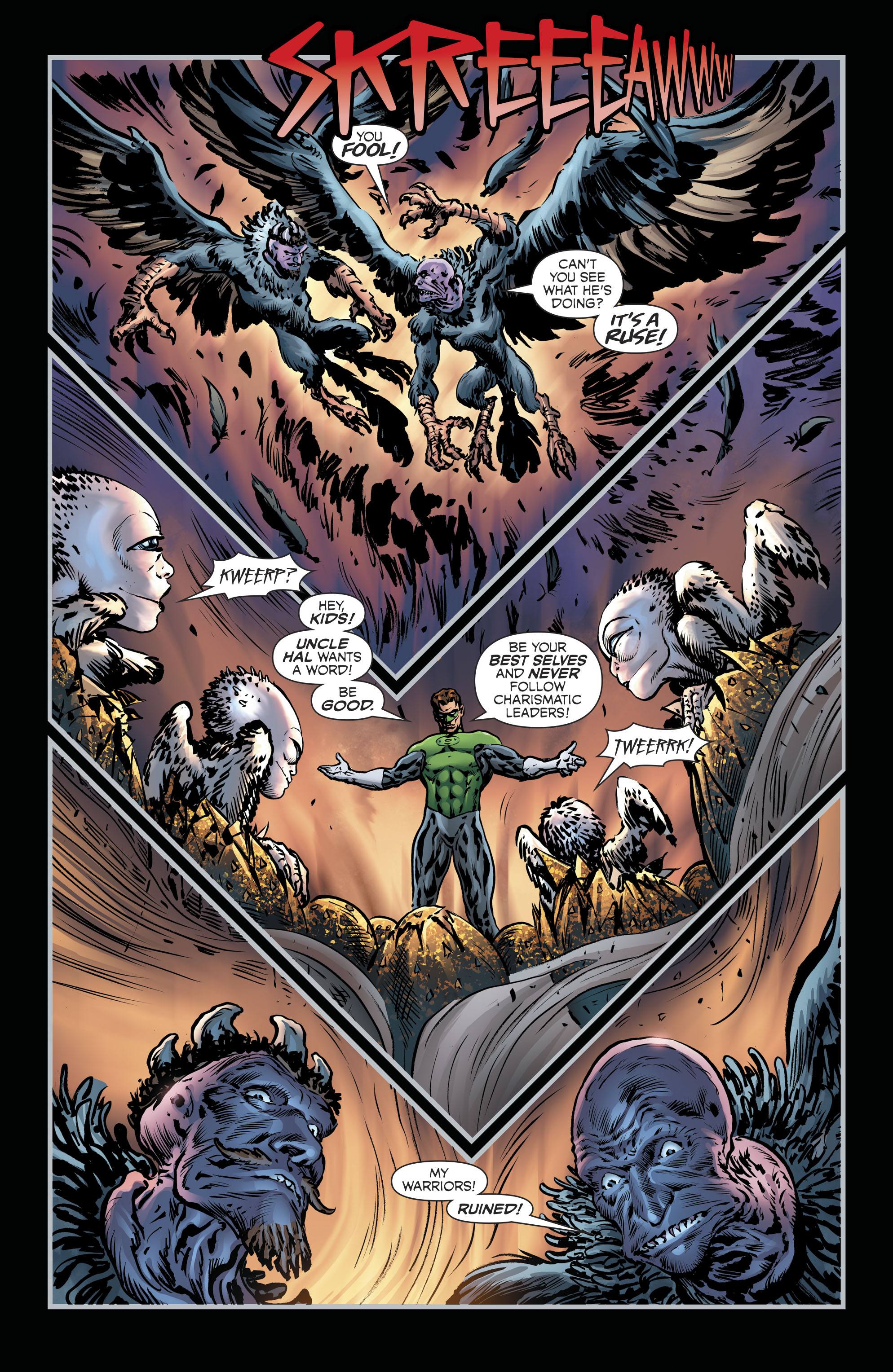 Read online The Green Lantern Season Two comic -  Issue #2 - 21