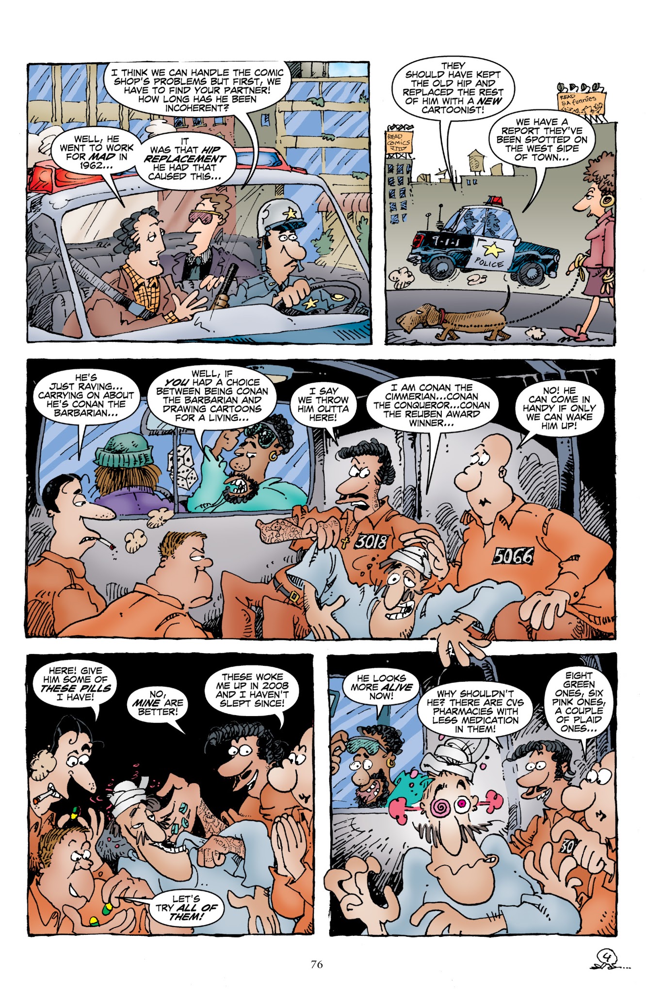 Read online Groo vs. Conan comic -  Issue # TPB - 78