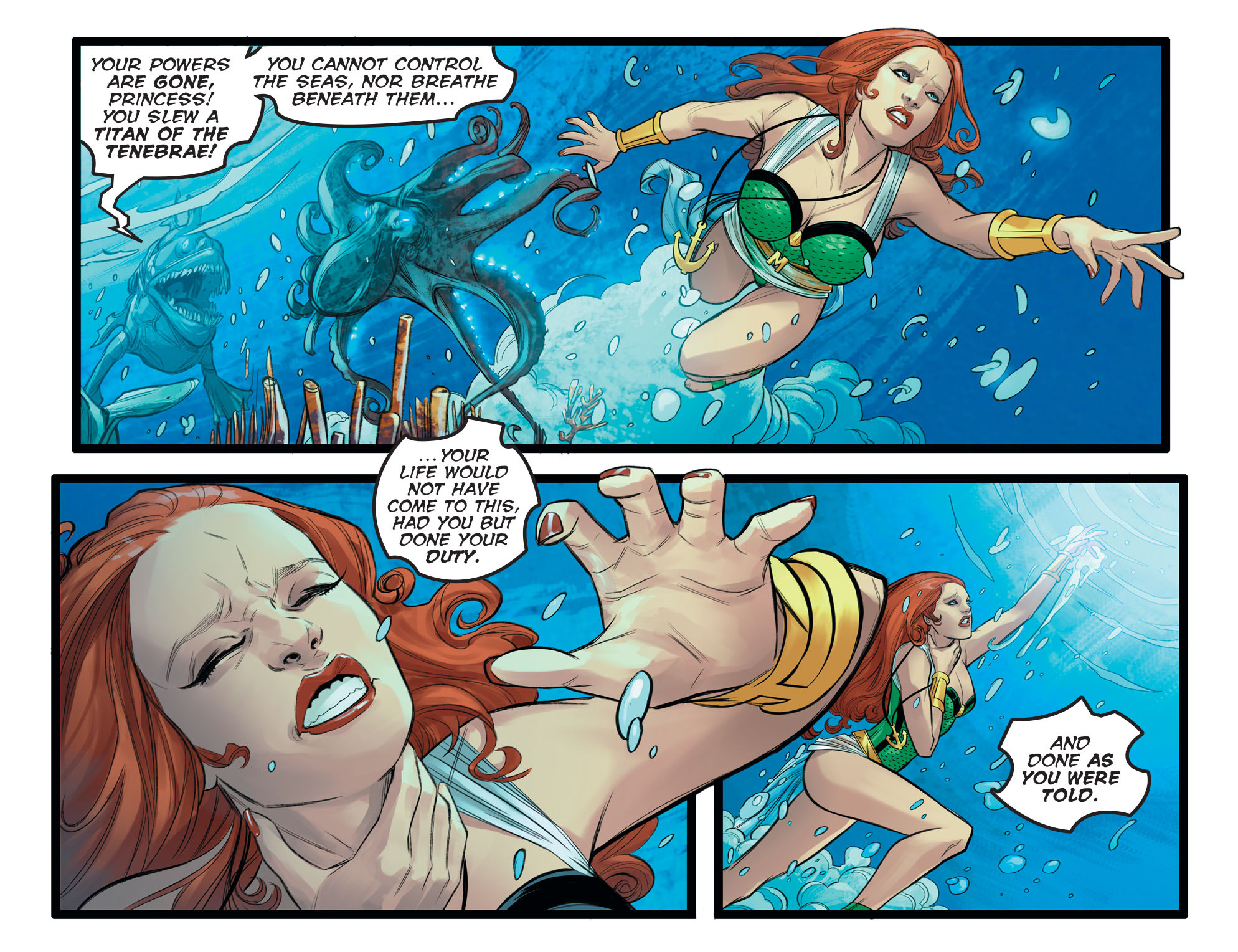 Read online DC Comics: Bombshells comic -  Issue #40 - 5