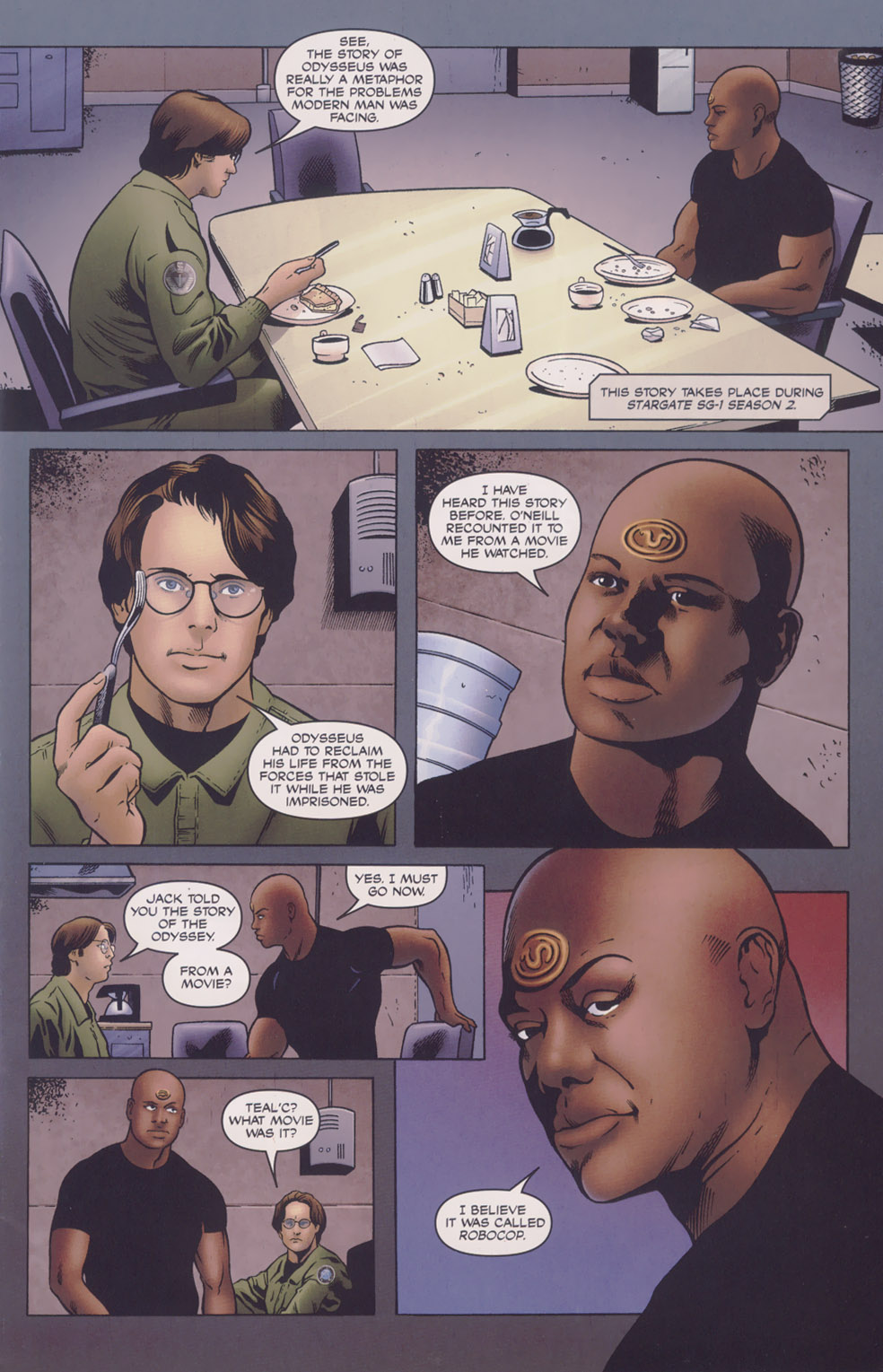 Read online Stargate SG-1: Ra Reborn Prequel comic -  Issue # Full - 3