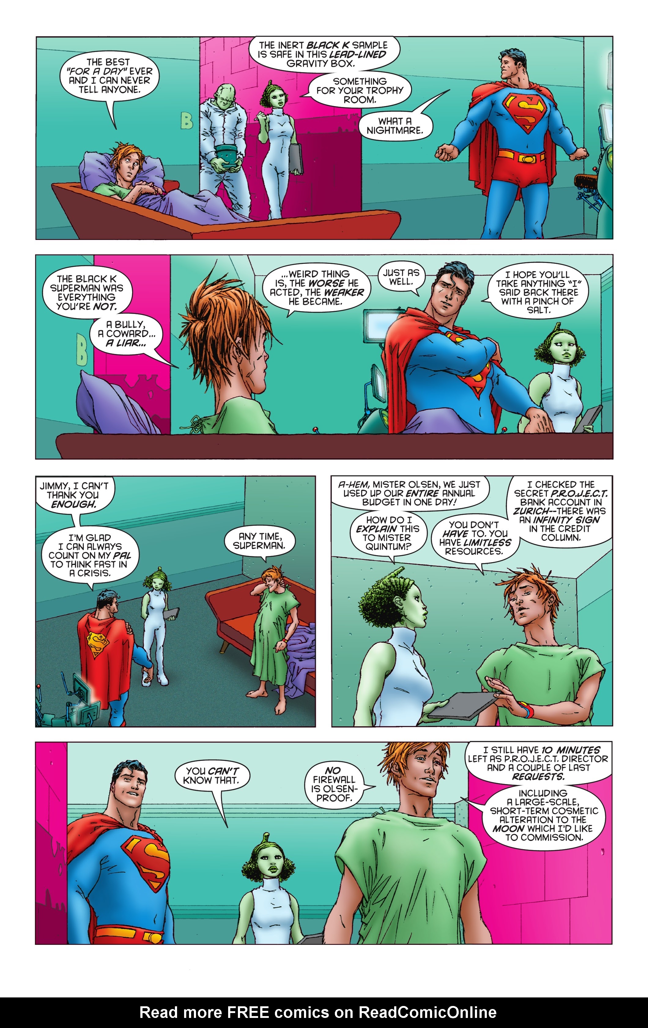 Read online All Star Superman comic -  Issue # (2006) _The Deluxe Edition (Part 1) - 98
