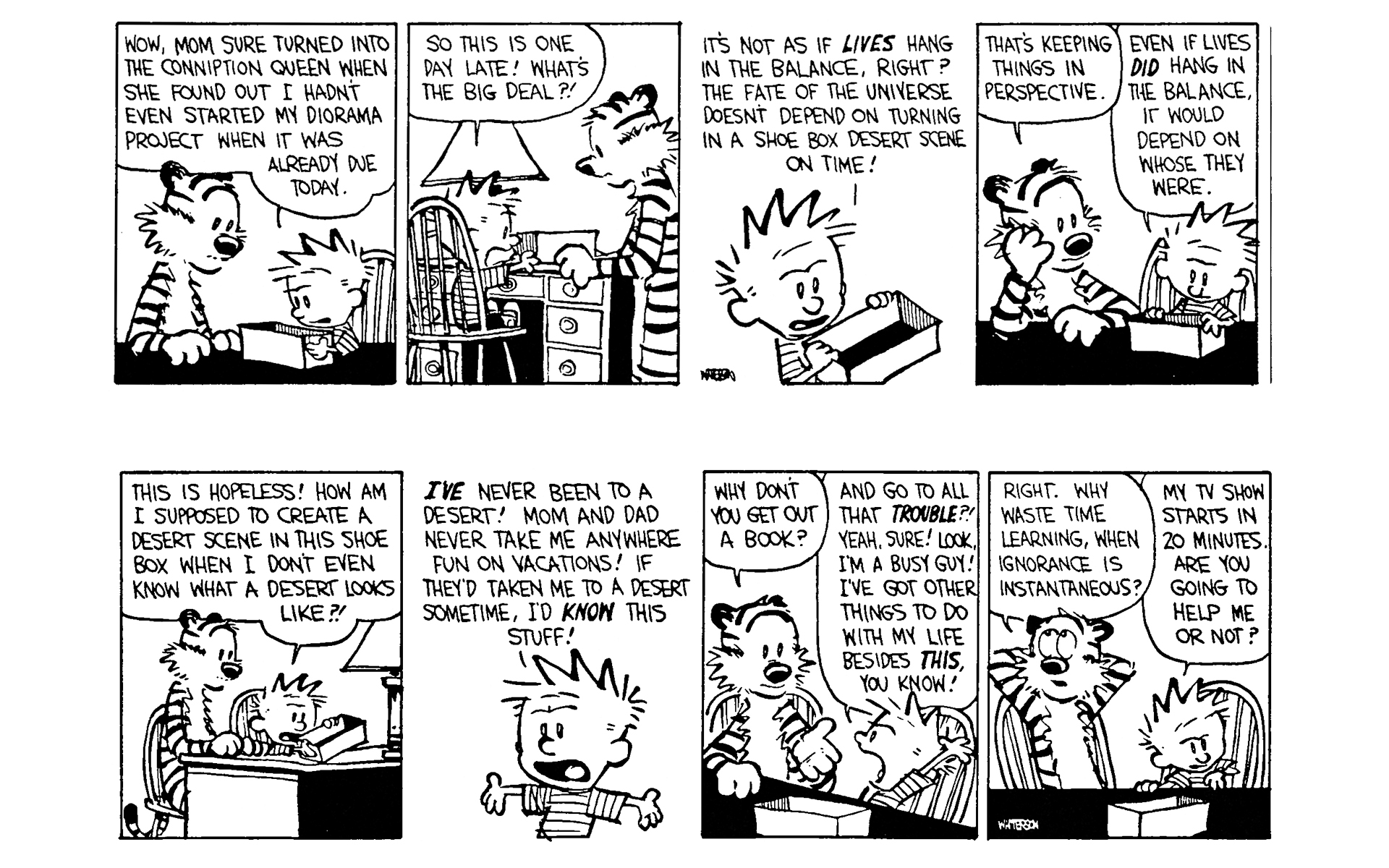 Read online Calvin and Hobbes comic -  Issue #7 - 85