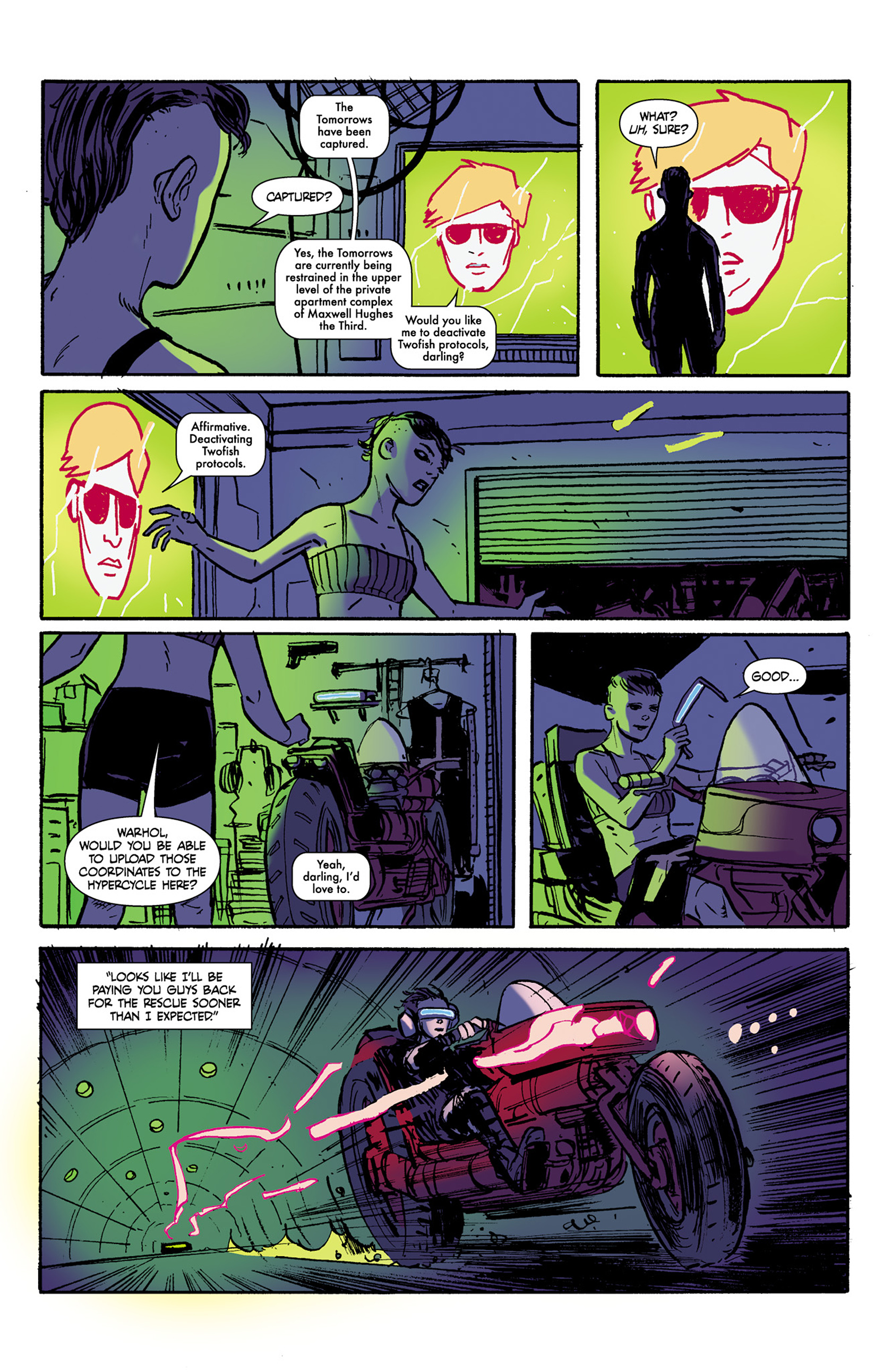 Read online The Tomorrows comic -  Issue #1 - 23