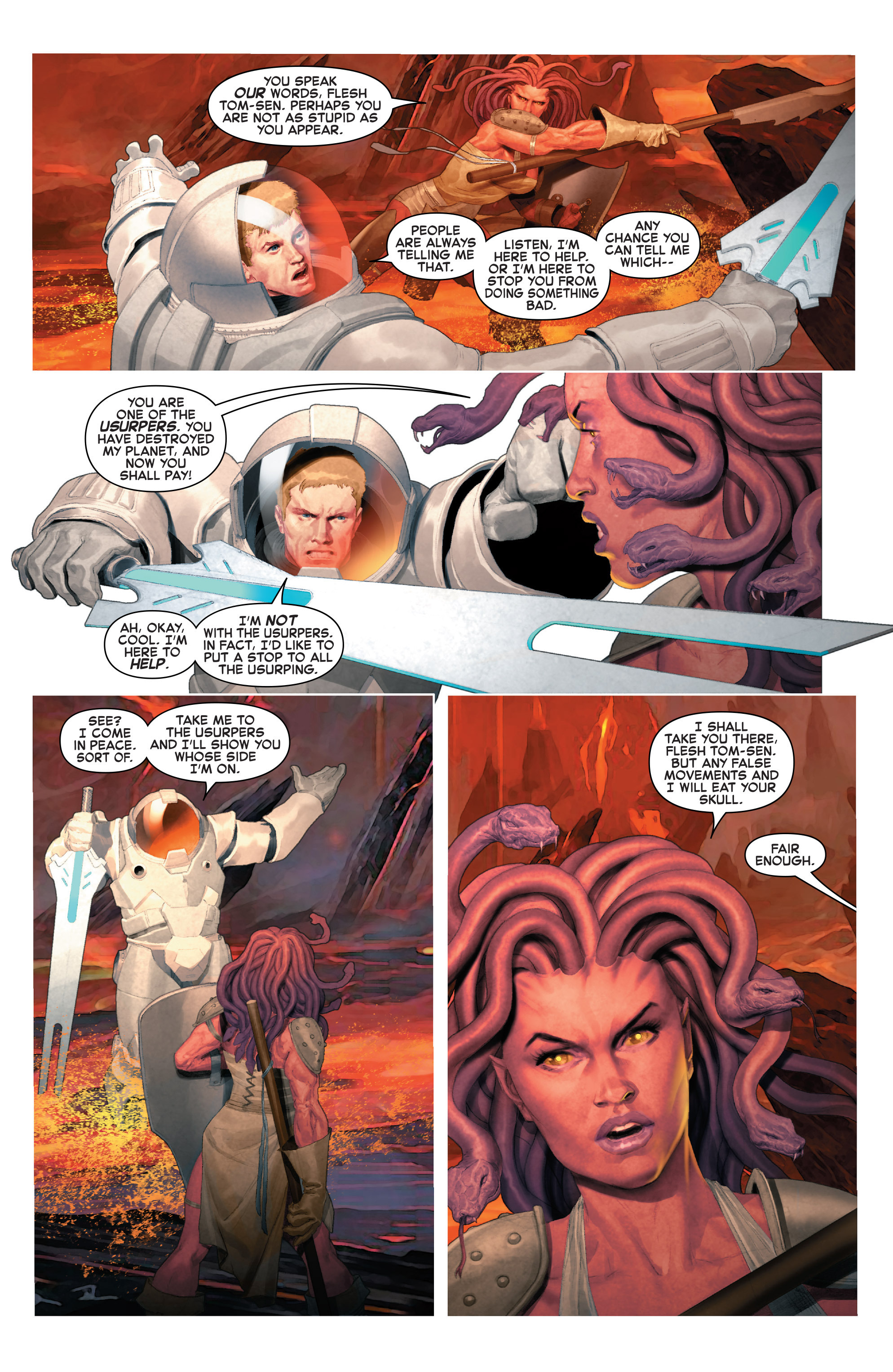Read online Venom: Space Knight comic -  Issue #3 - 10