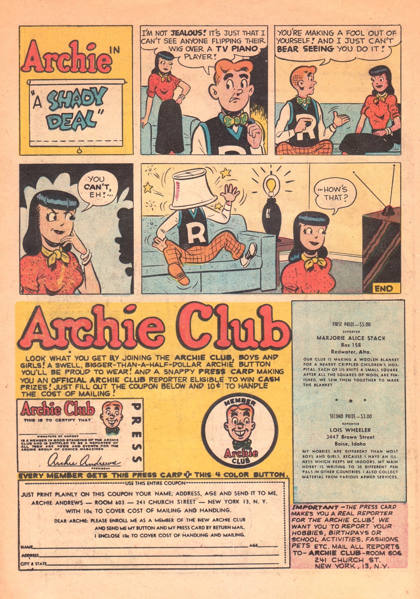 Read online Pep Comics comic -  Issue #105 - 18