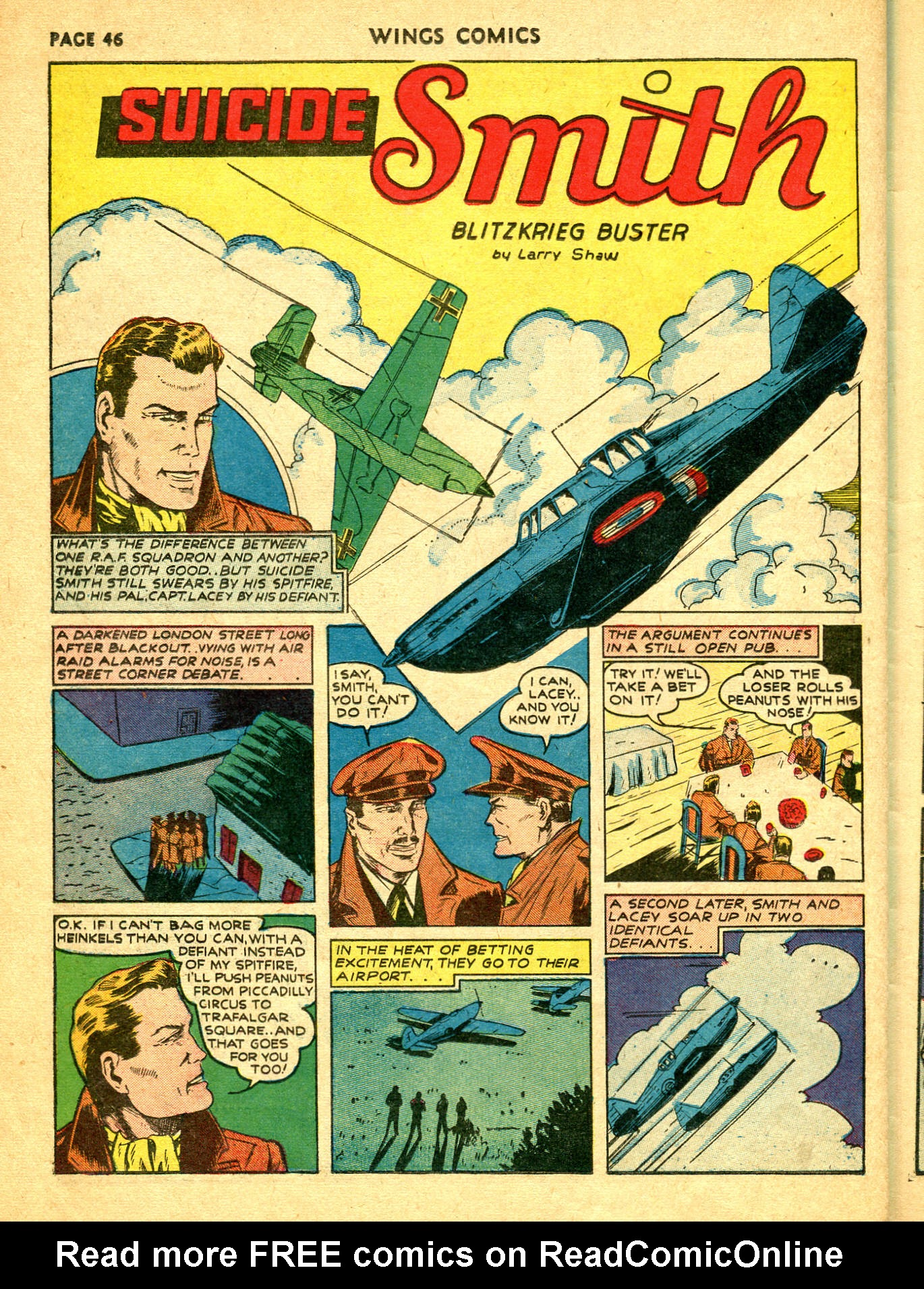 Read online Wings Comics comic -  Issue #7 - 48