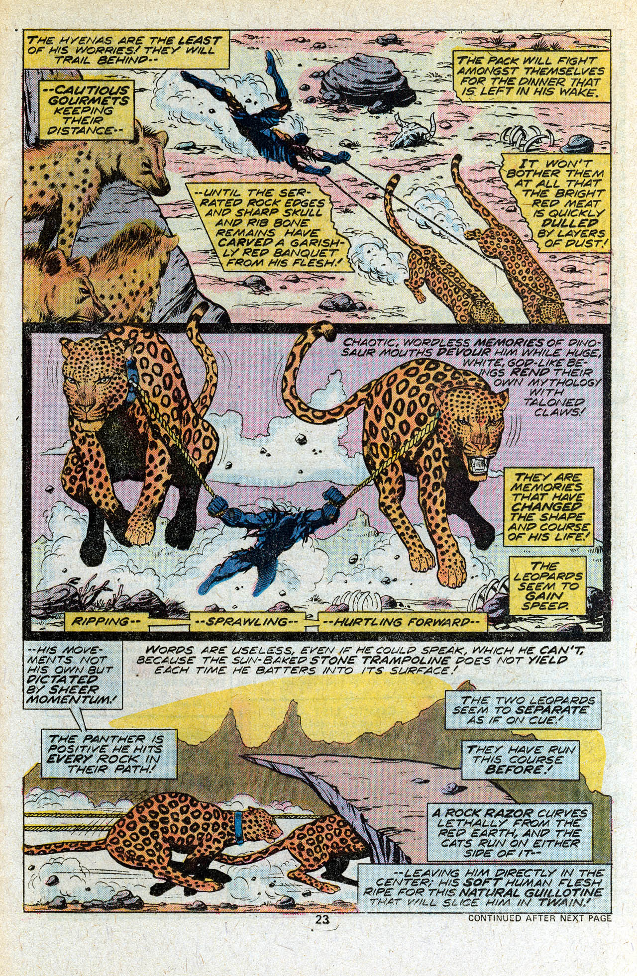 Read online Jungle Action (1972) comic -  Issue #18 - 24