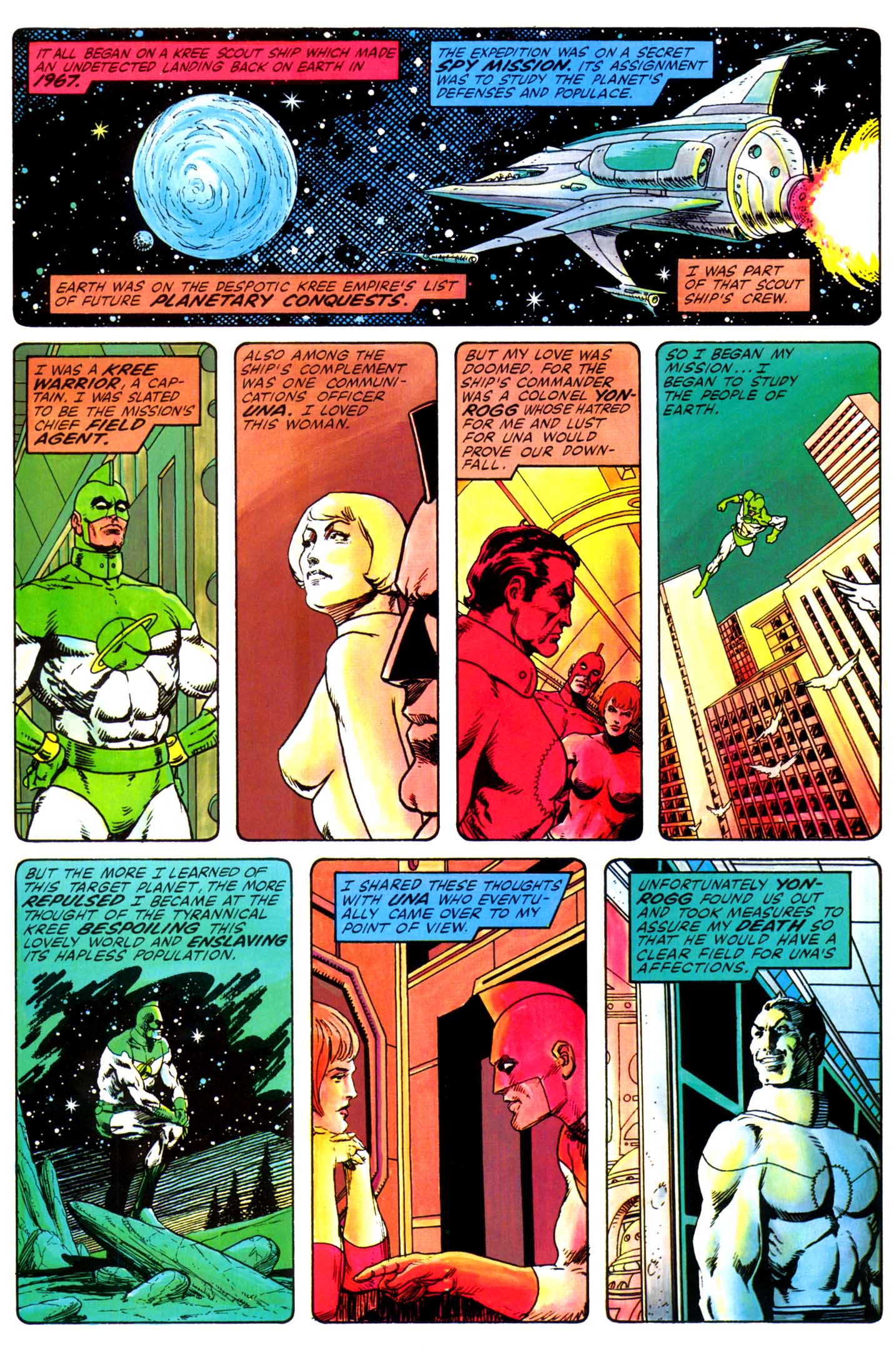 Read online Marvel Graphic Novel comic -  Issue #1 - The Death of Captain Marvel - 4