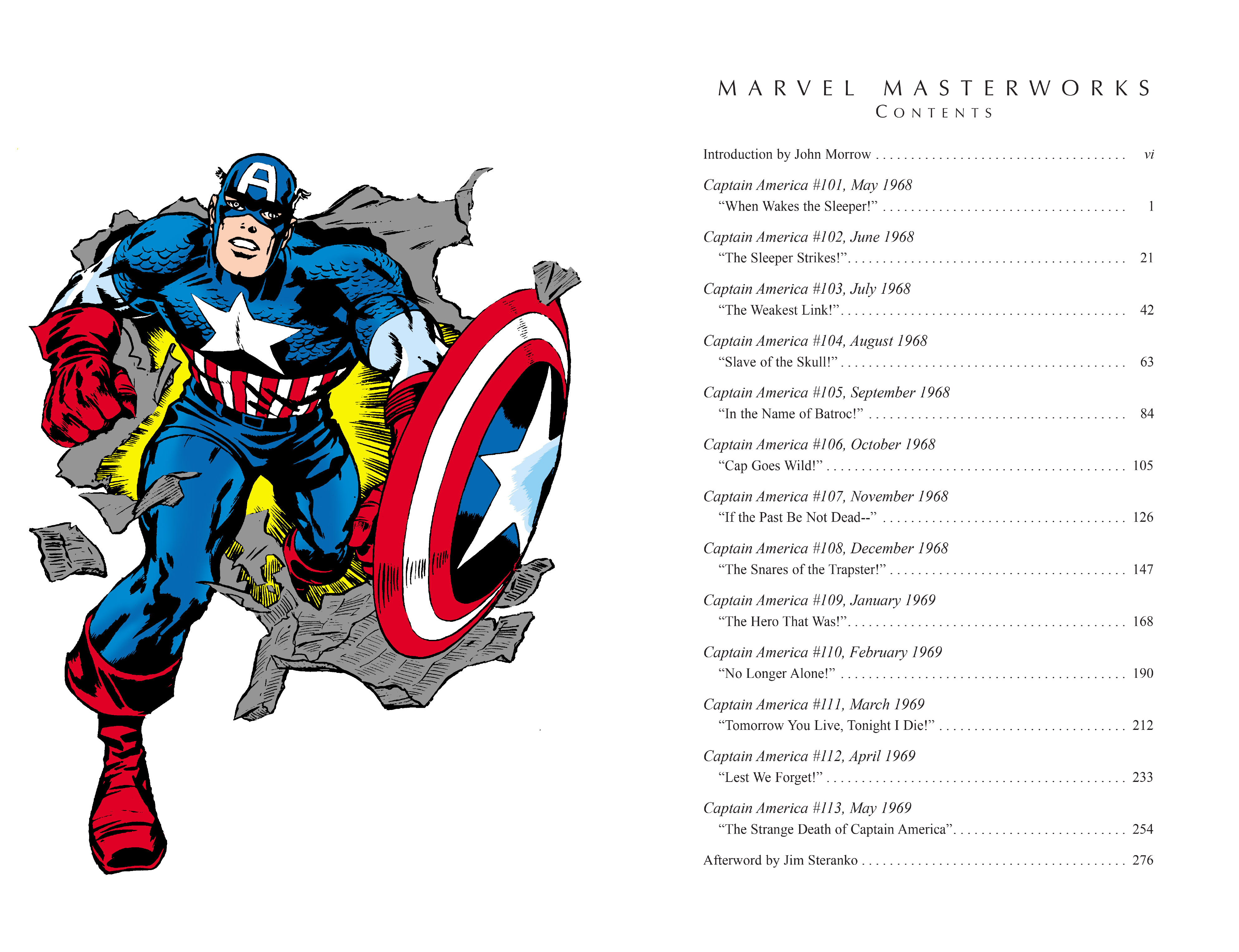 Read online Marvel Masterworks: Captain America comic -  Issue # TPB 3 (Part 1) - 4