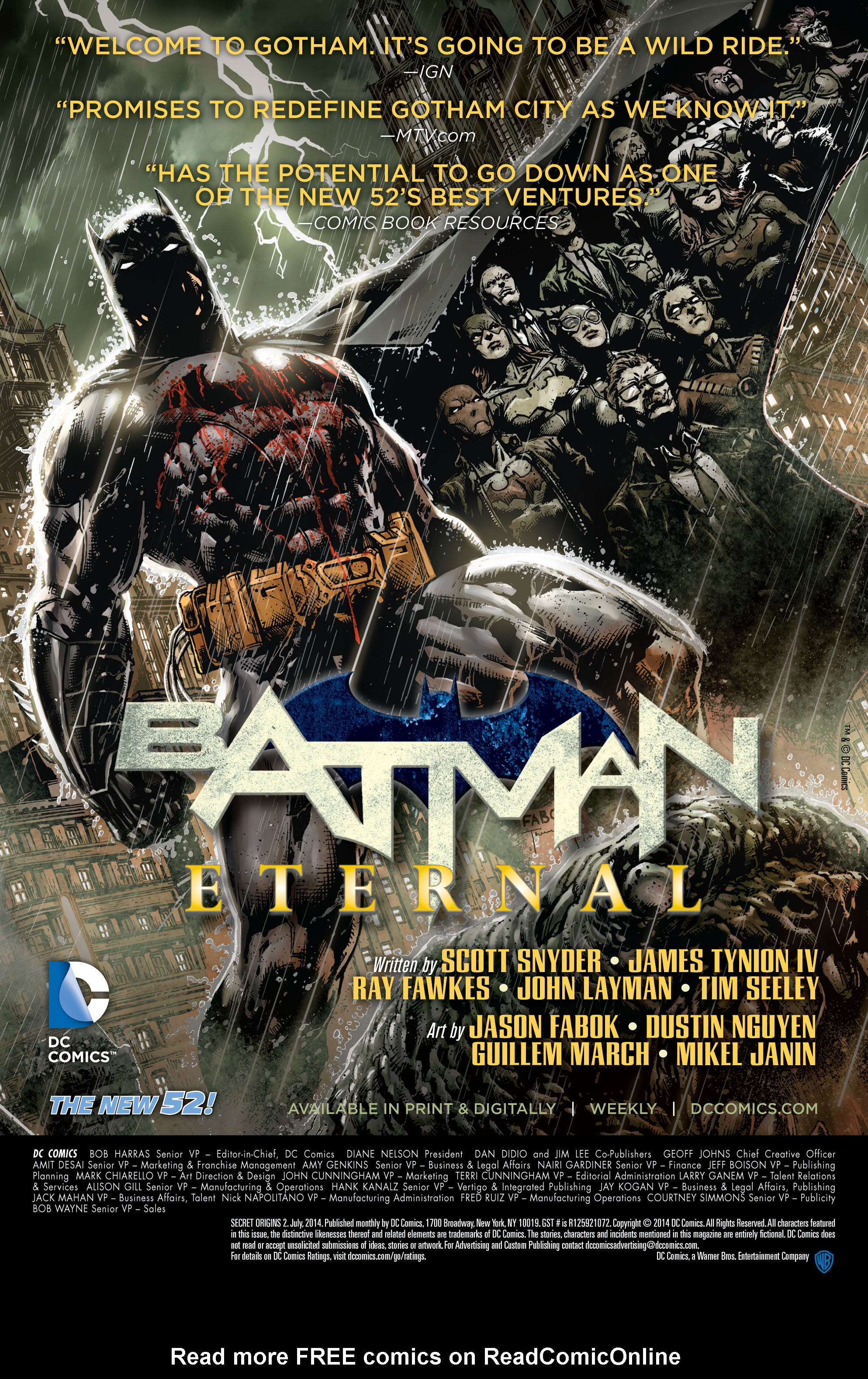 Read online Secret Origins (2014) comic -  Issue #2 - 39