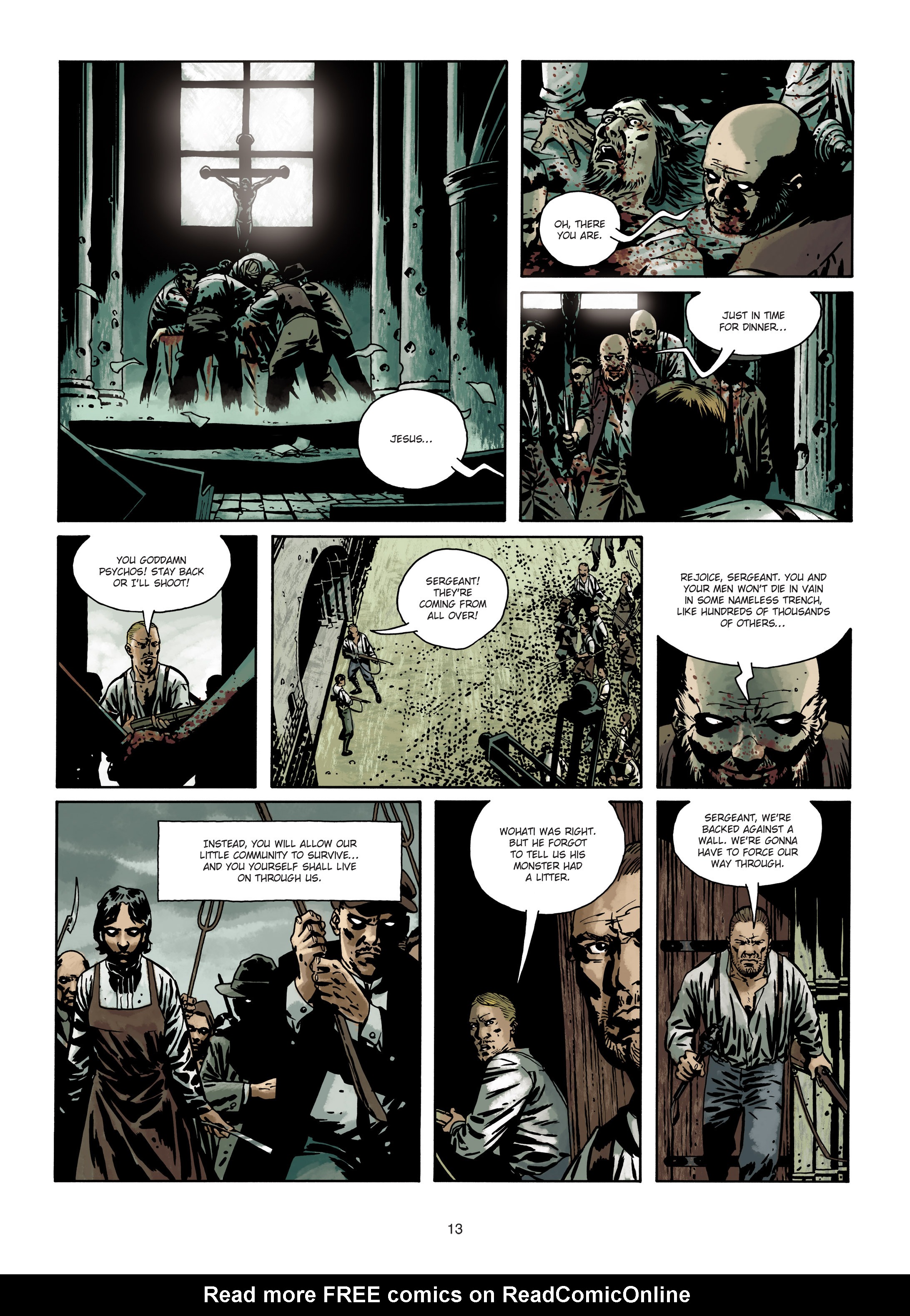 Read online The Curse of the Wendigo comic -  Issue #2 - 13