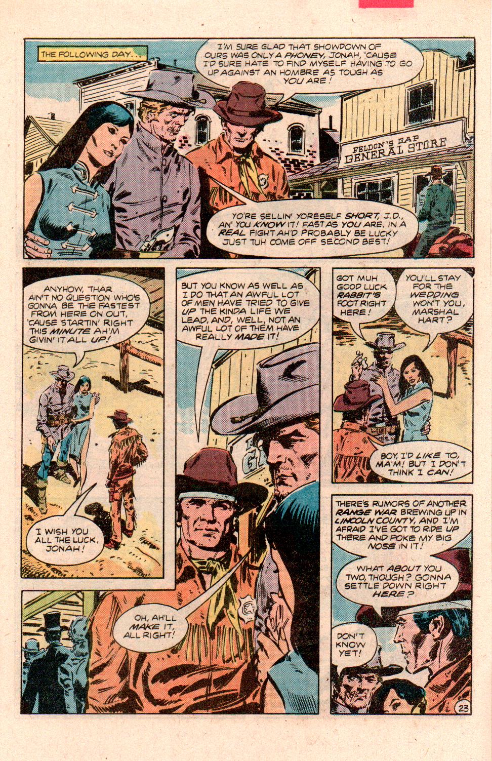 Read online Jonah Hex (1977) comic -  Issue #44 - 31