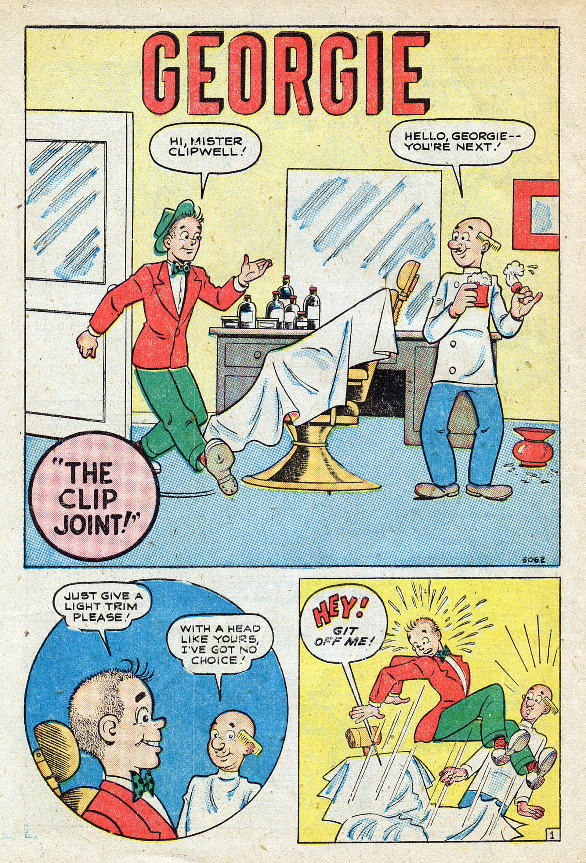 Read online Georgie And Judy Comics comic -  Issue #22 - 12