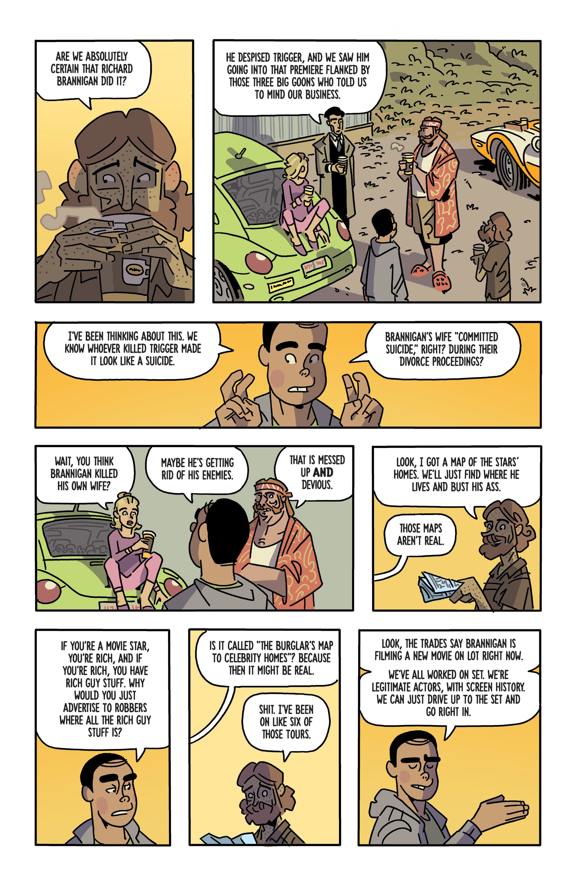 Read online The Six Sidekicks of Trigger Keaton comic -  Issue #4 - 6