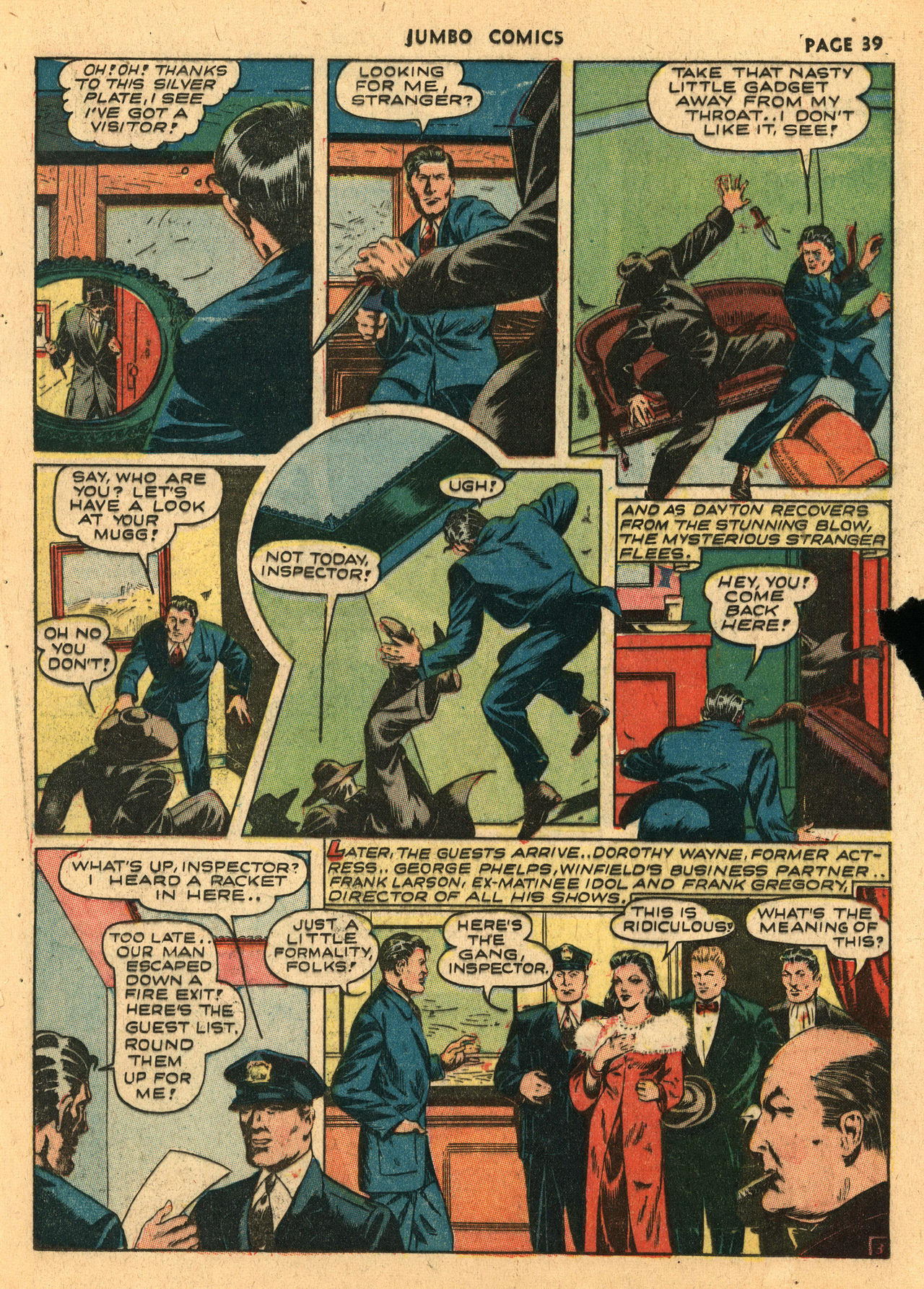 Read online Jumbo Comics comic -  Issue #40 - 41