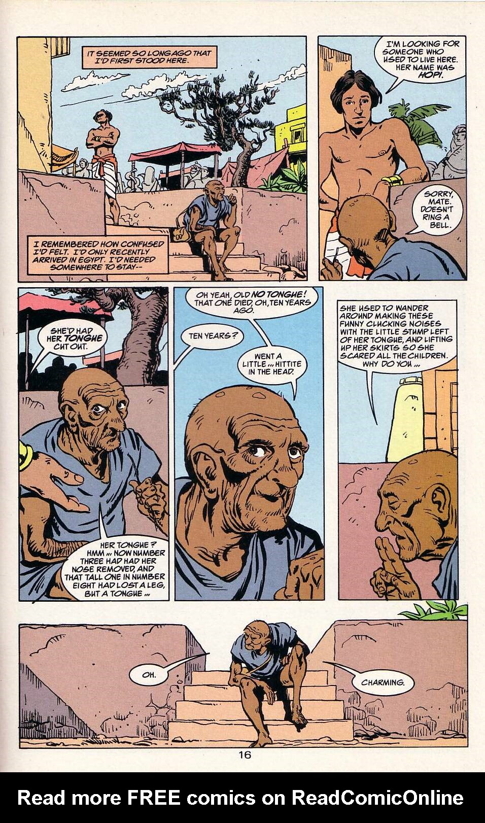 Read online Egypt comic -  Issue #4 - 18