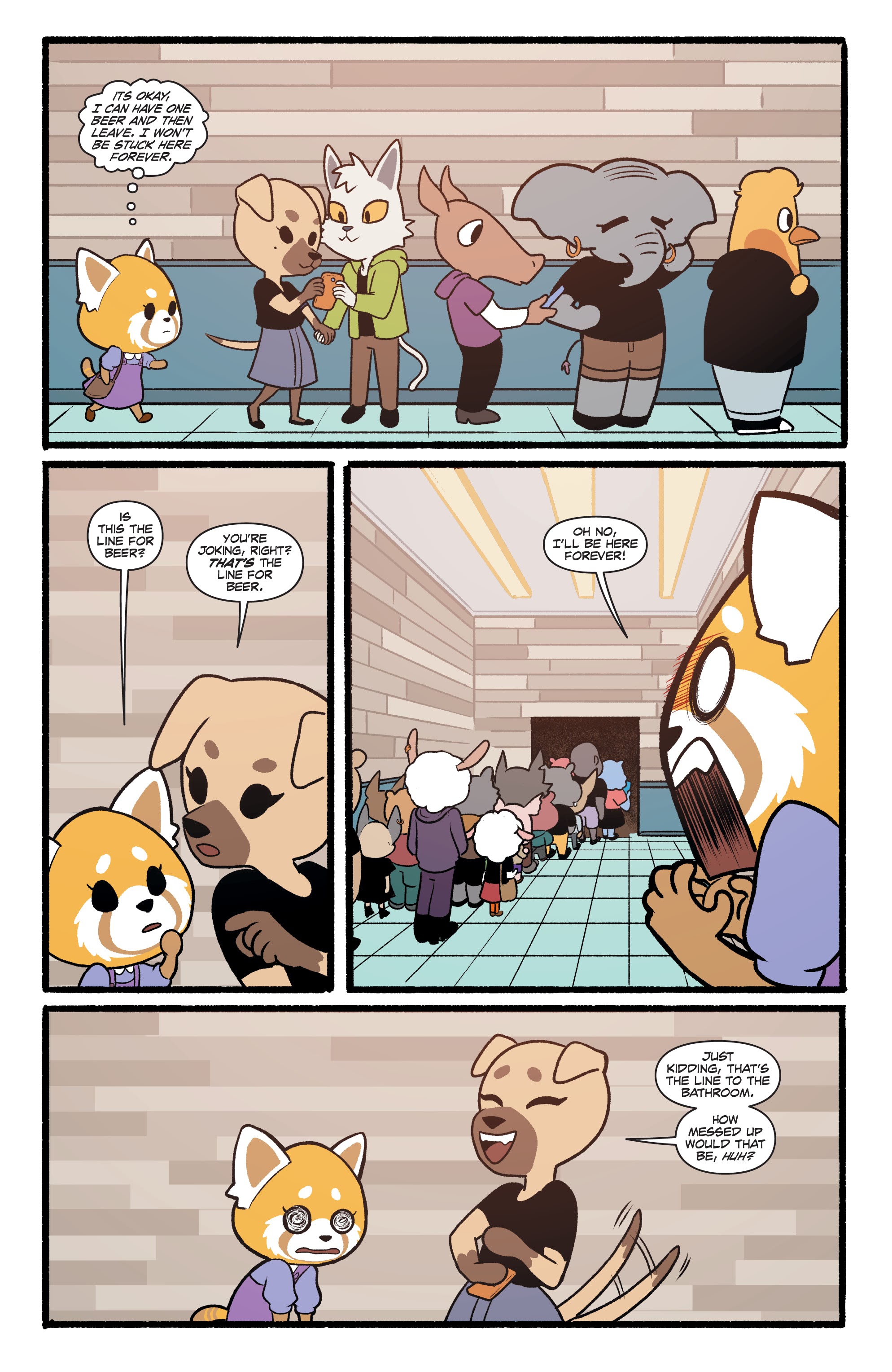 Read online Aggretsuko: Meet Her World comic -  Issue #3 - 11