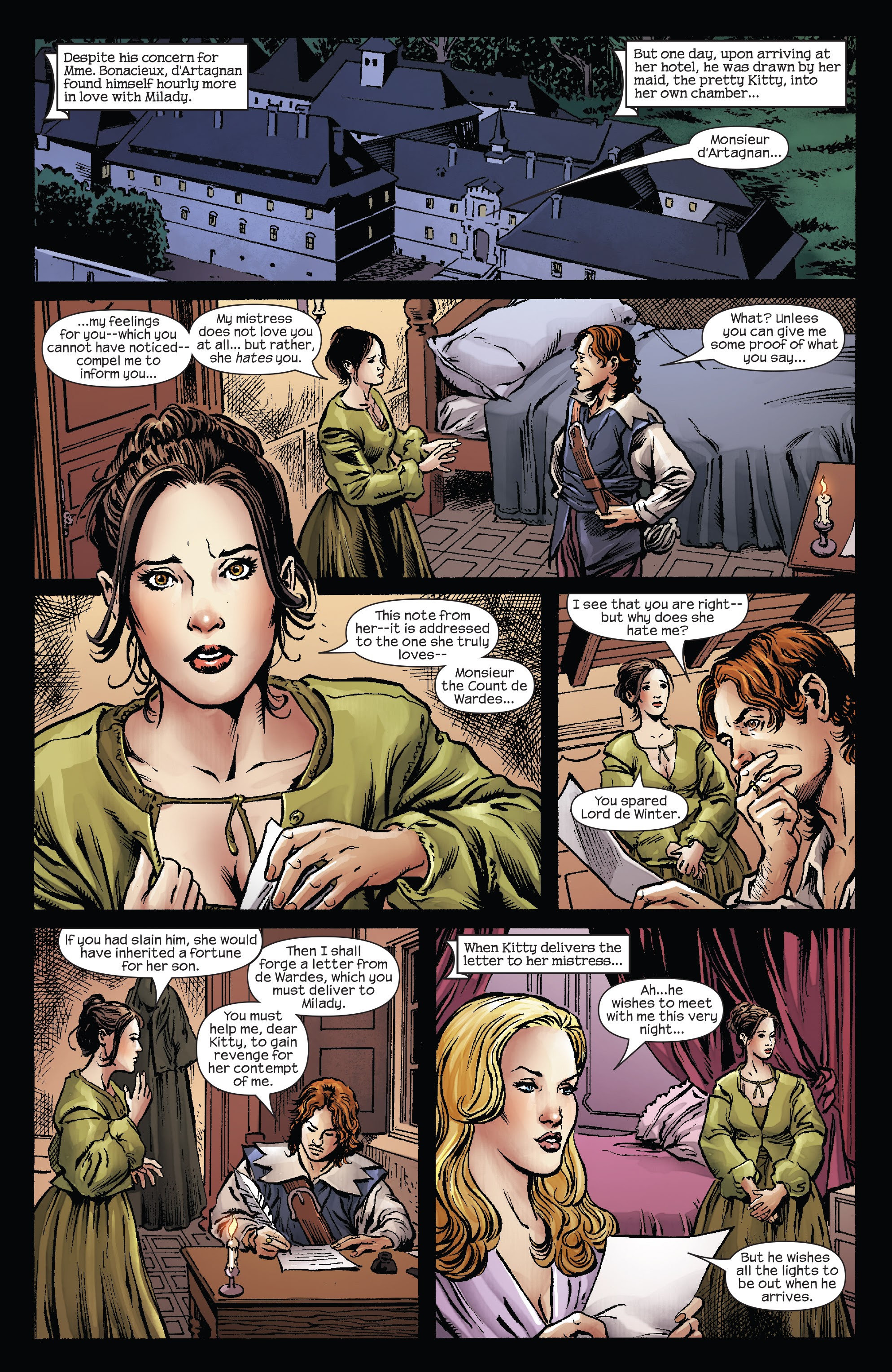 Read online Marvel Illustrated: The Three Musketeers comic -  Issue #4 - 7