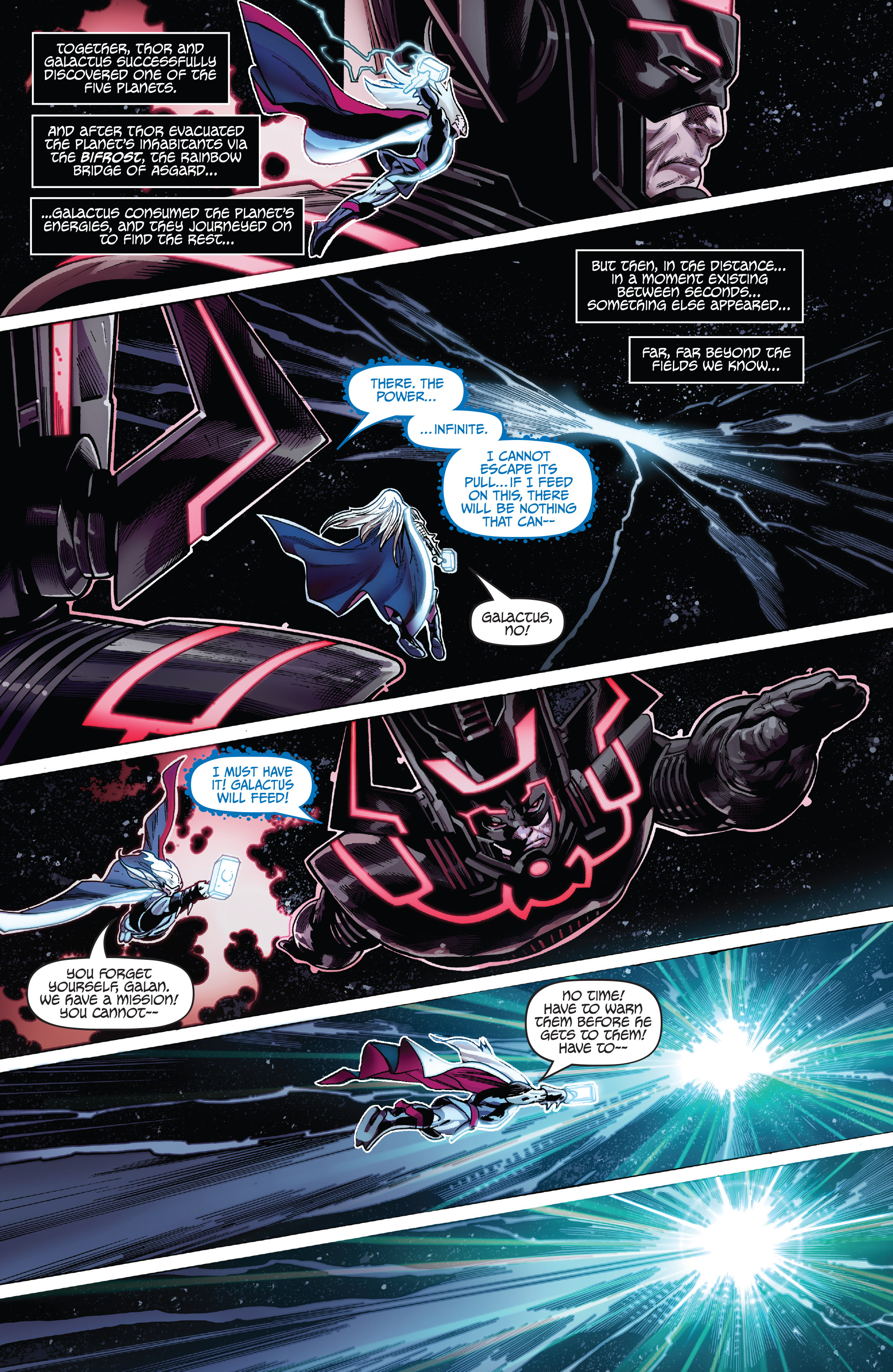 Read online Fortnite x Marvel - Nexus War comic -  Issue # Thor - 4