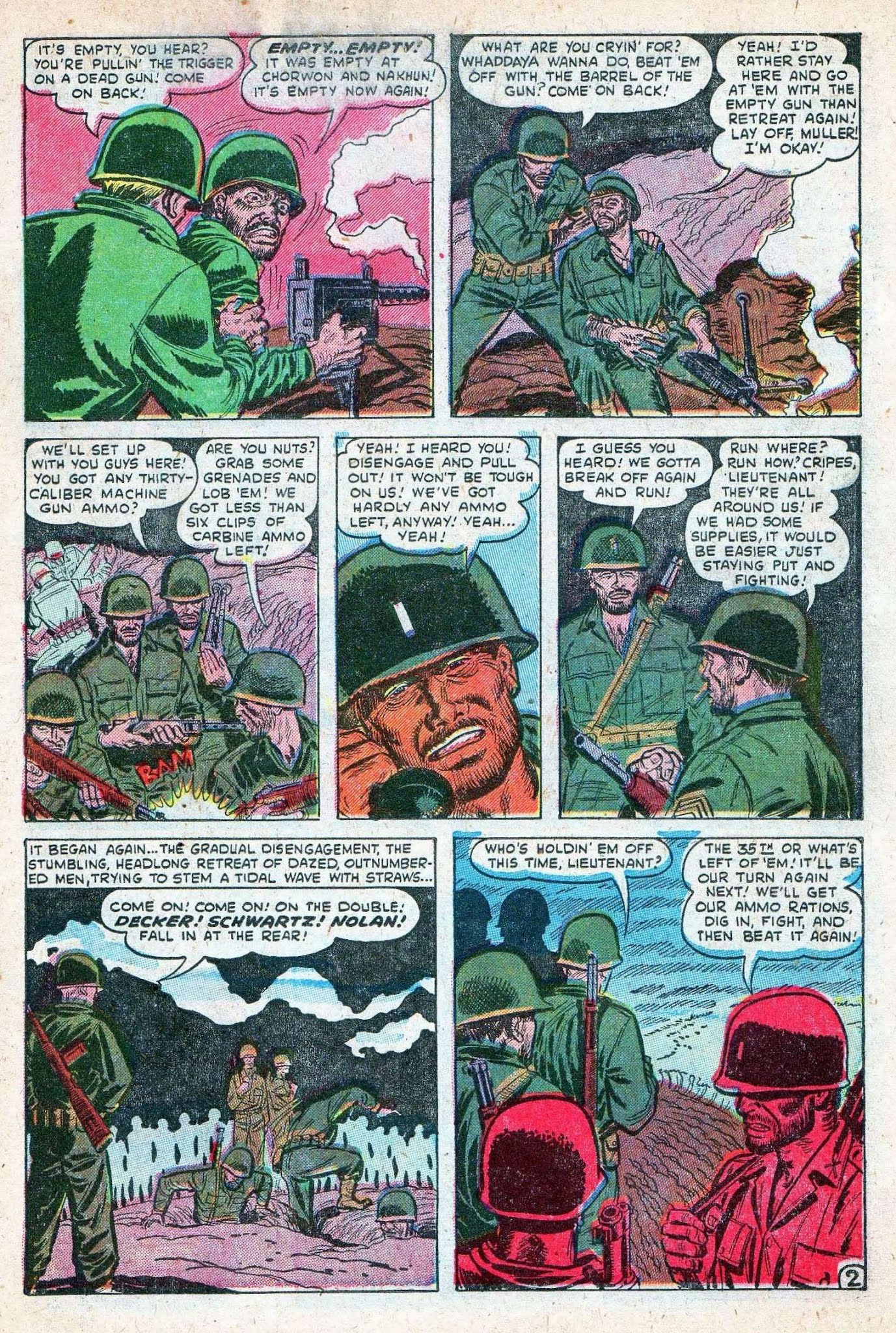 Read online Combat (1952) comic -  Issue #6 - 23